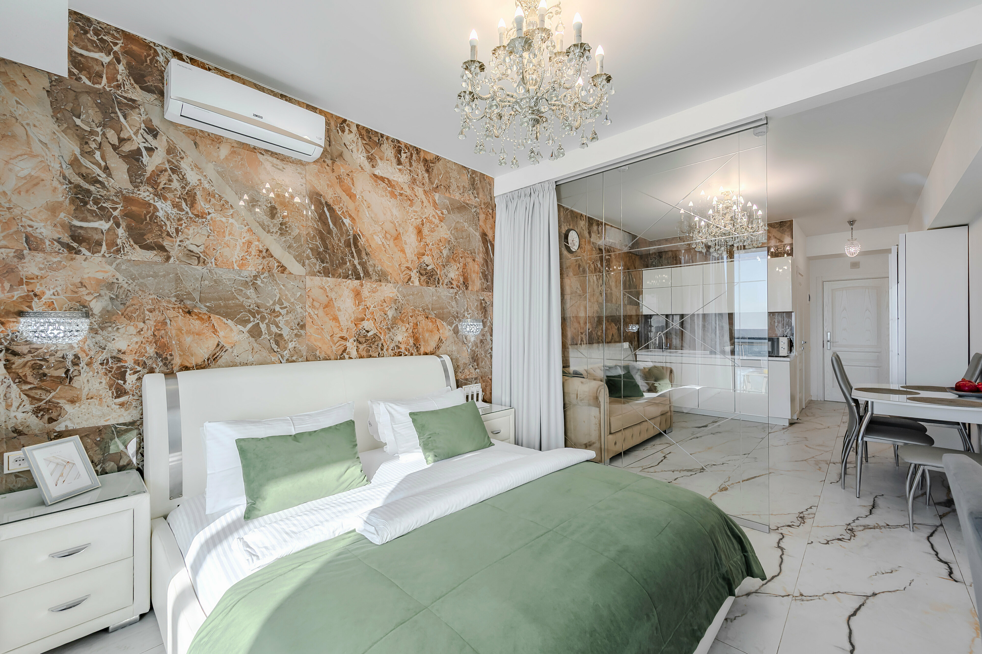 Апартаменты Luxe с панорамным видом на море