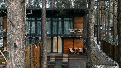 Люкс на первой линии в Сказка Алтая