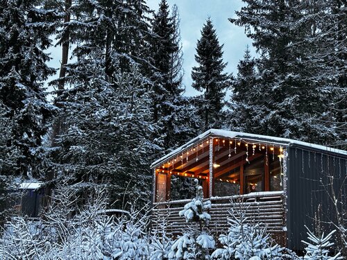 Коттедж с видом на озеро