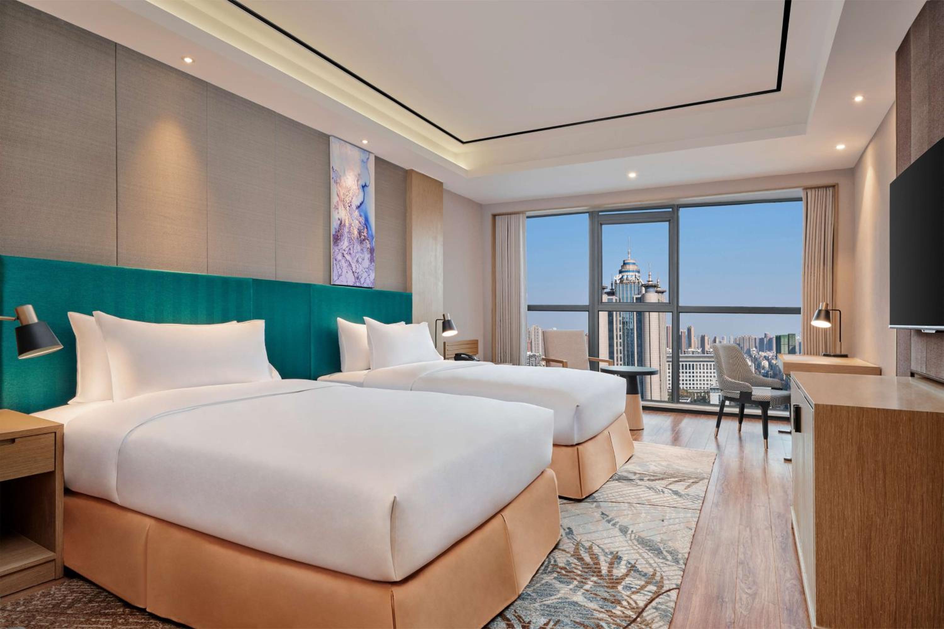 Twin Room with City View