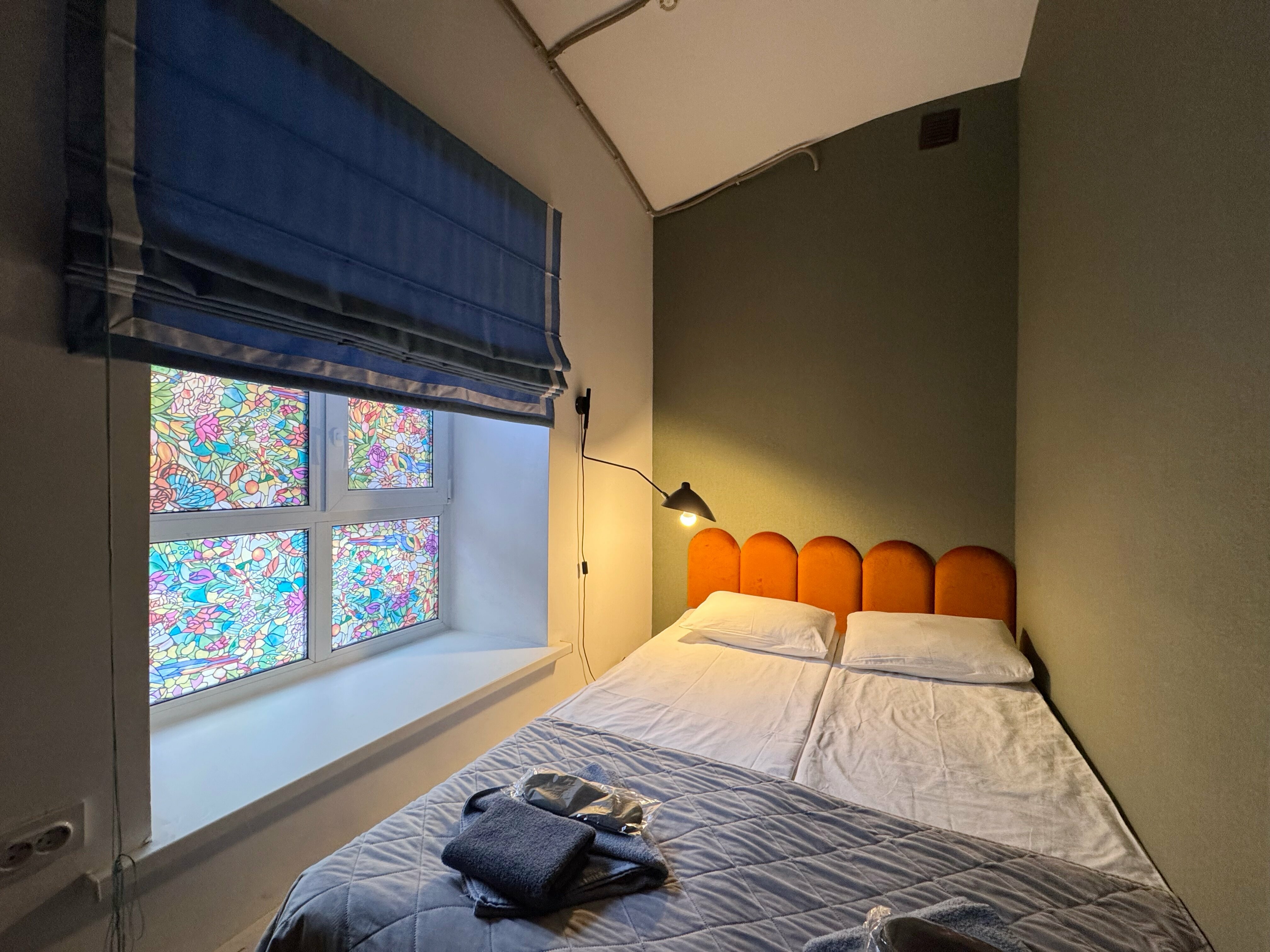 Двухместный номер с 1 кроватью и собственной ванной комнатой