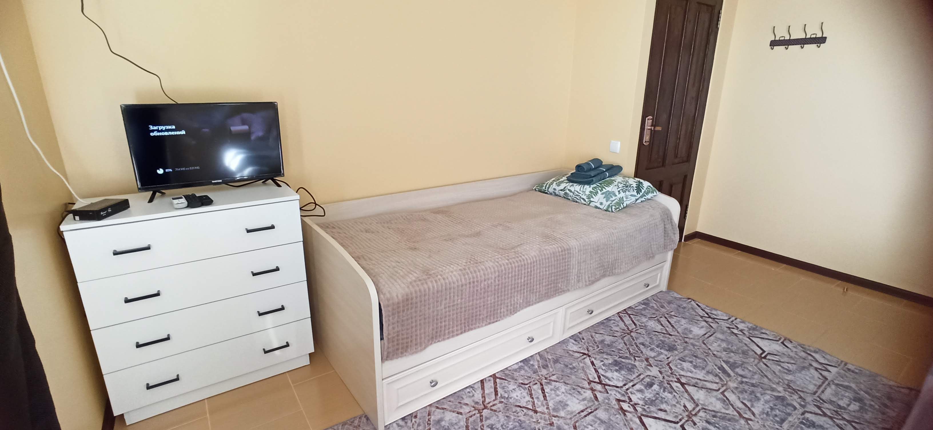 Трехместный номер с балконом