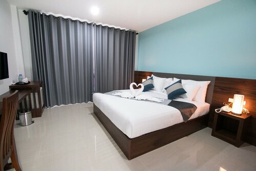 Улучшенный двухместный номер с 1 двуспальной кроватью в Aonang Sea Valley Resort