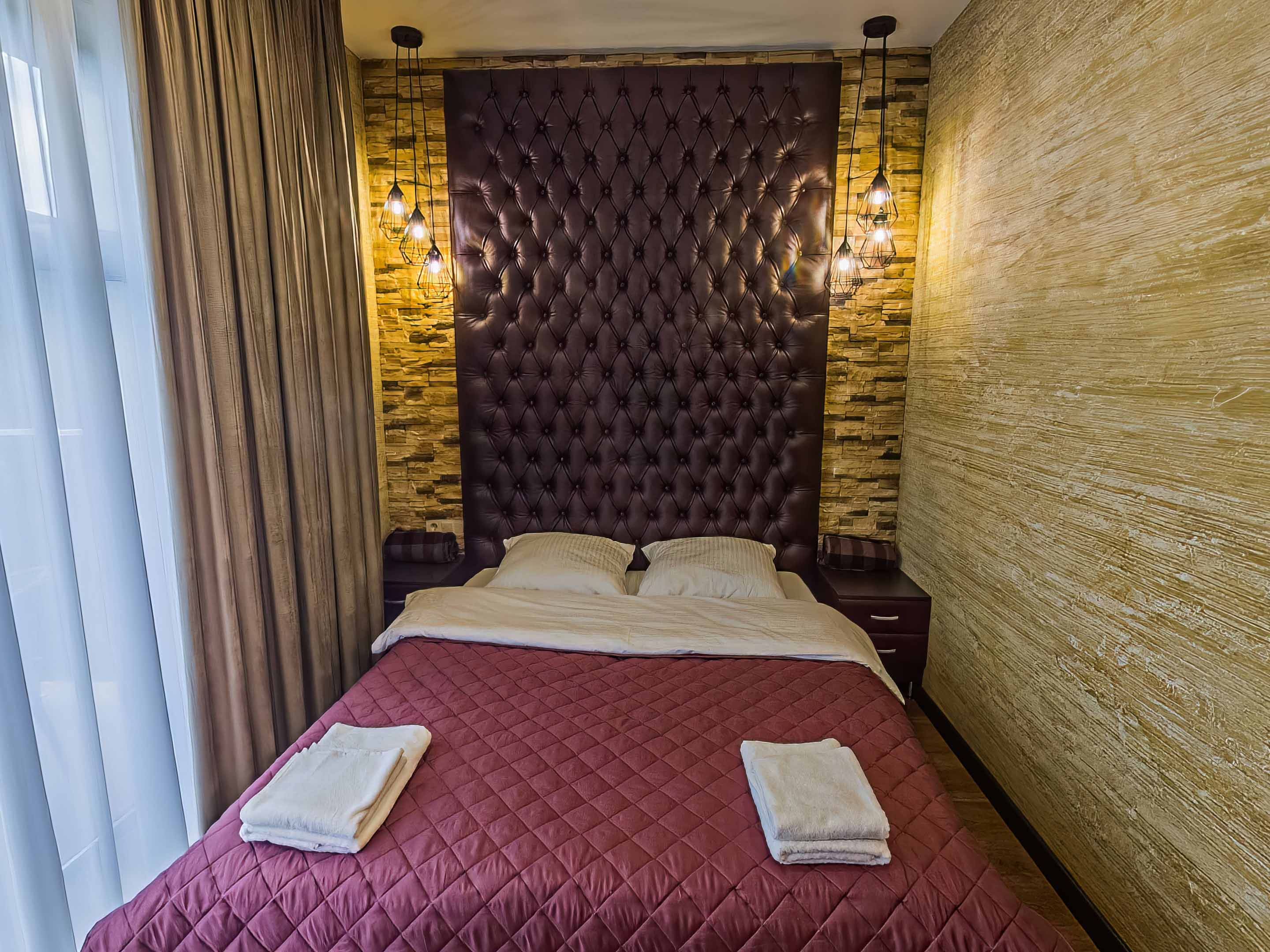 Двухместный номер с 1 кроватью и видом на горы