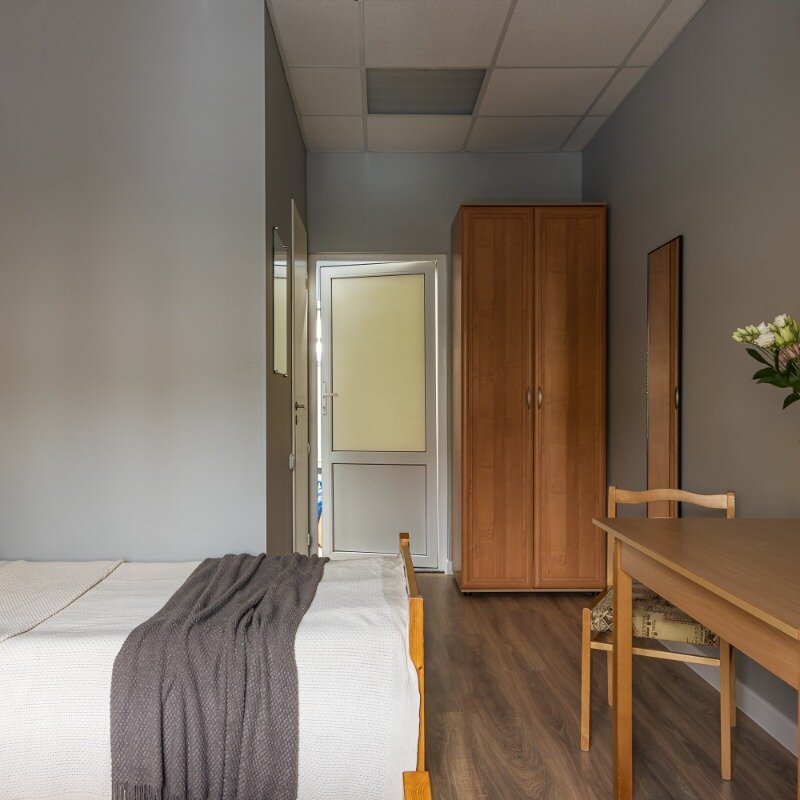 Стандартный с 2 кроватями и собственной ванной