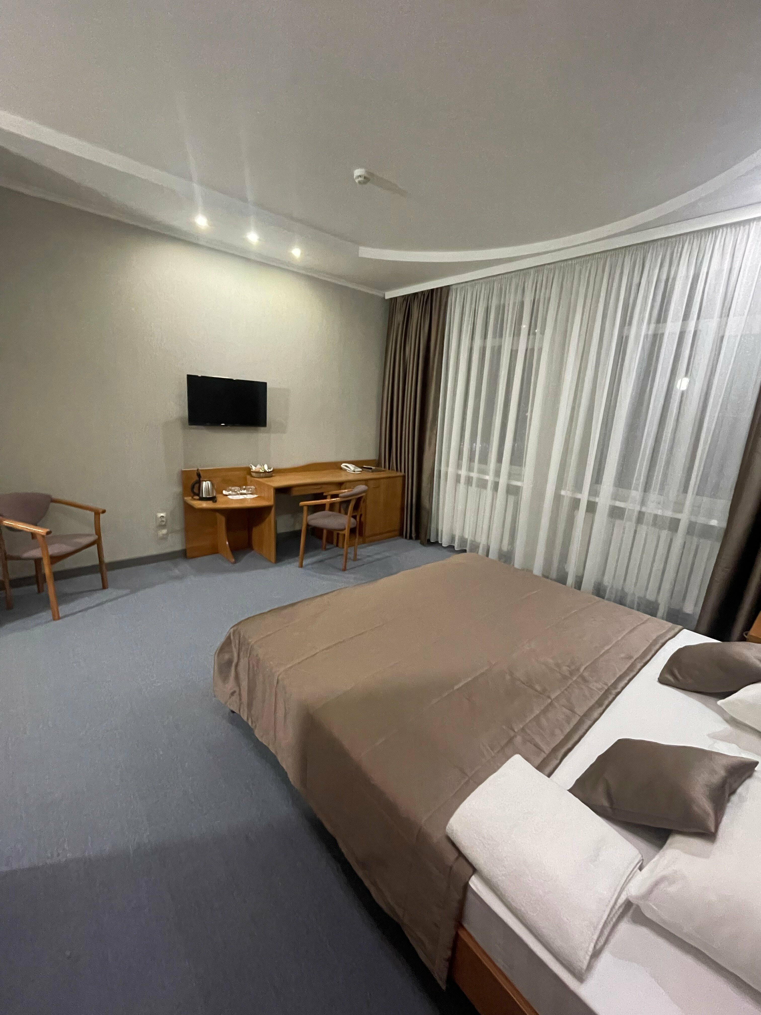 Улучшенный двухместный номер с 1 кроватью или 2 отдельными кроватями, вид на город