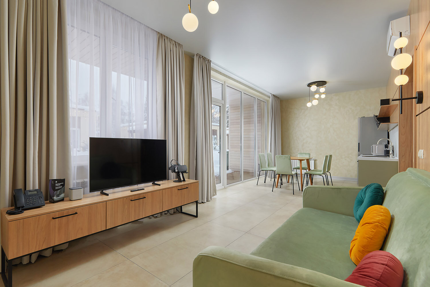 Коттедж Ваби-Саби Dog-friendly трехкомнатный