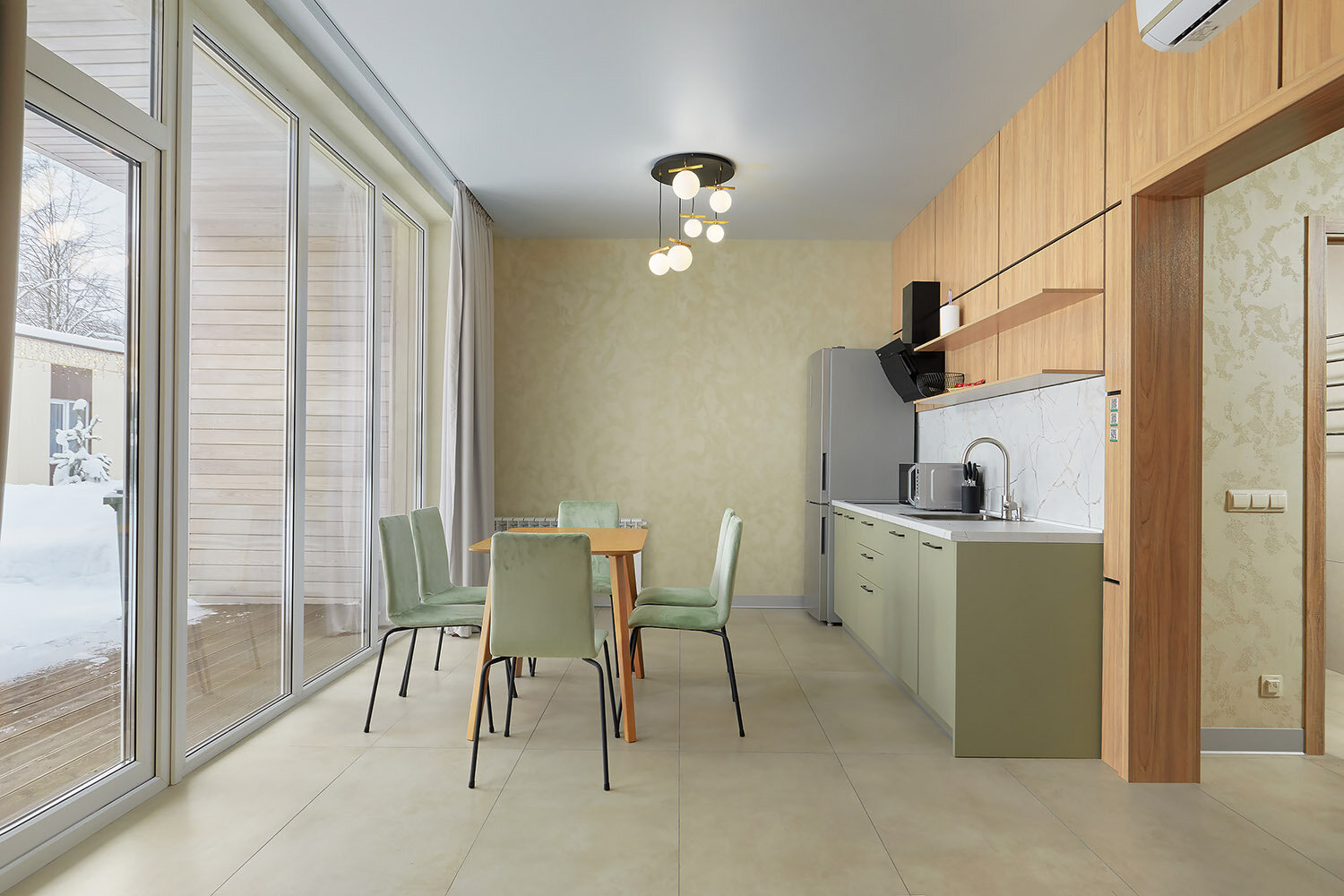 Коттедж Ваби-Саби трехкомнатный