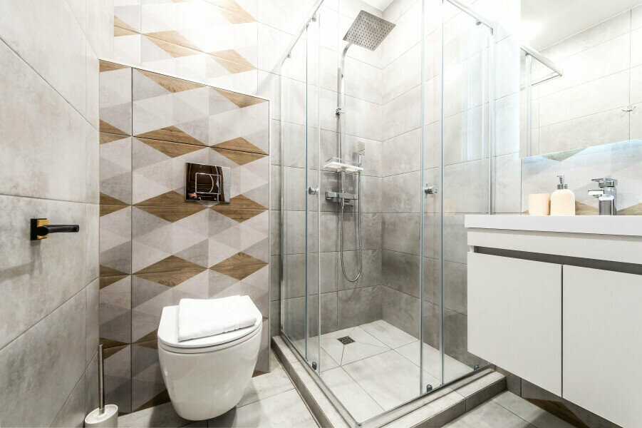 Двухместная комната с 2 односпальными кроватями и с собственной ванной комнатой