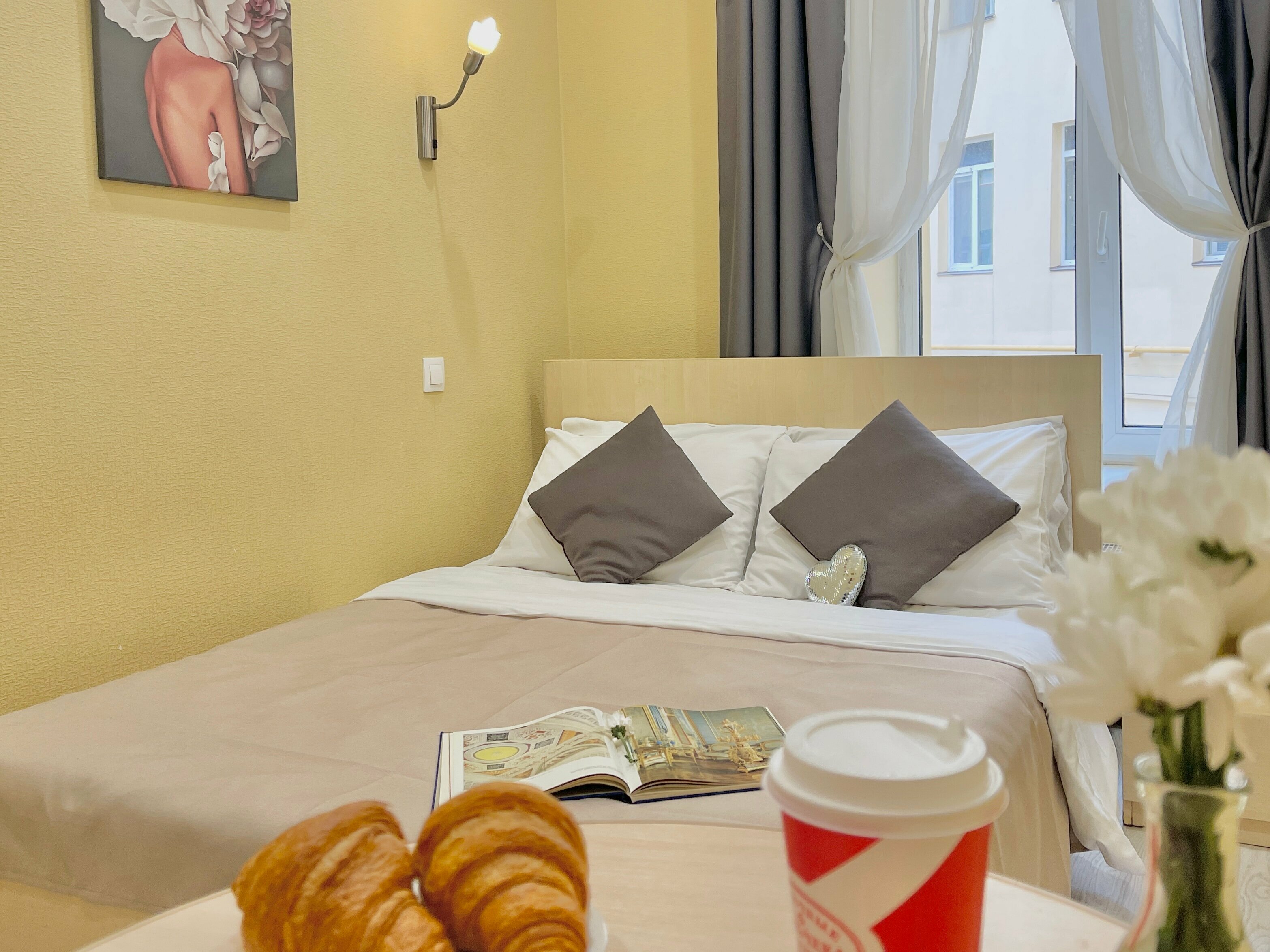 Студия с двуспальной кроватью