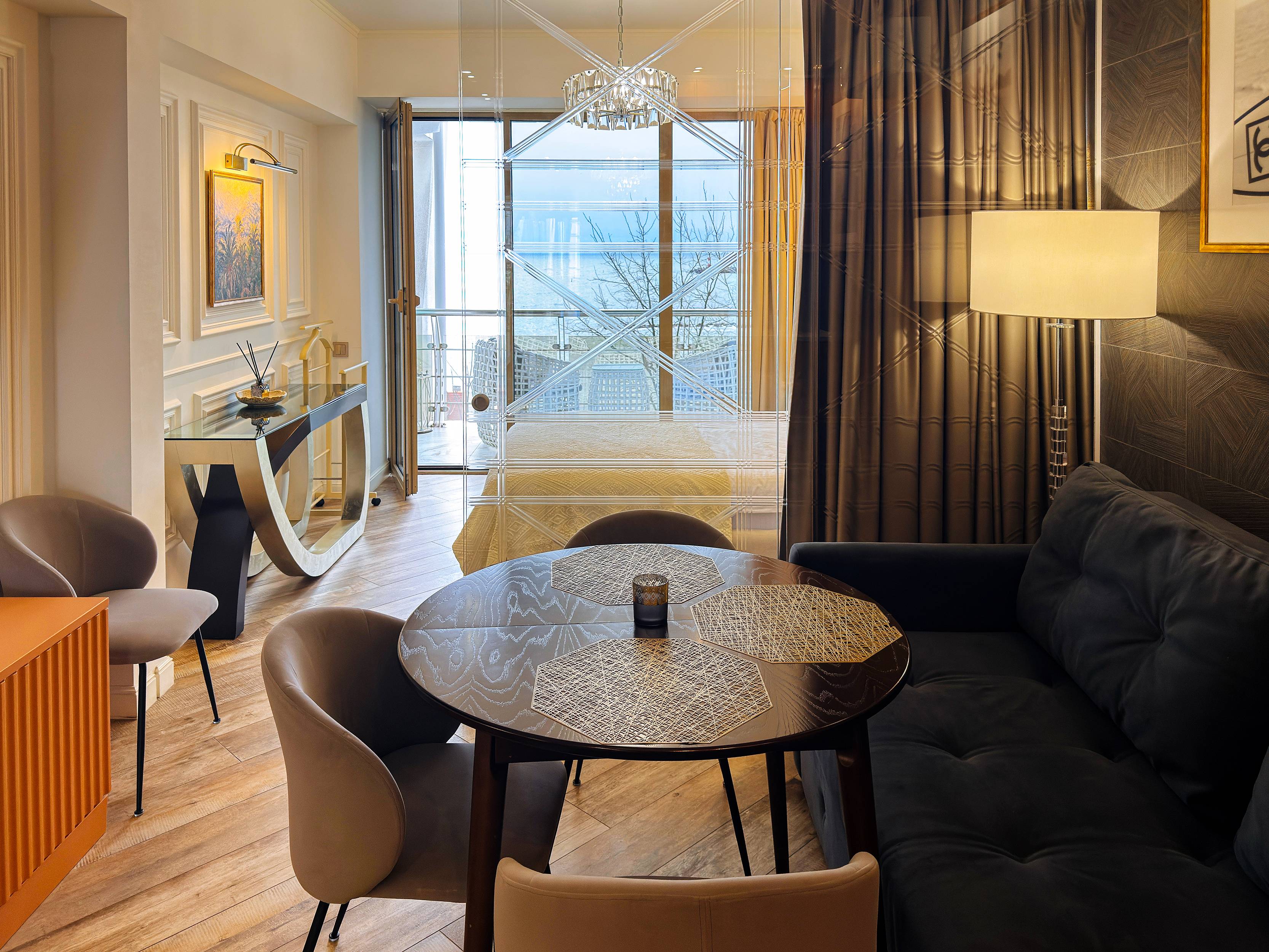 Апартаменты Karat с панорамным видом на море