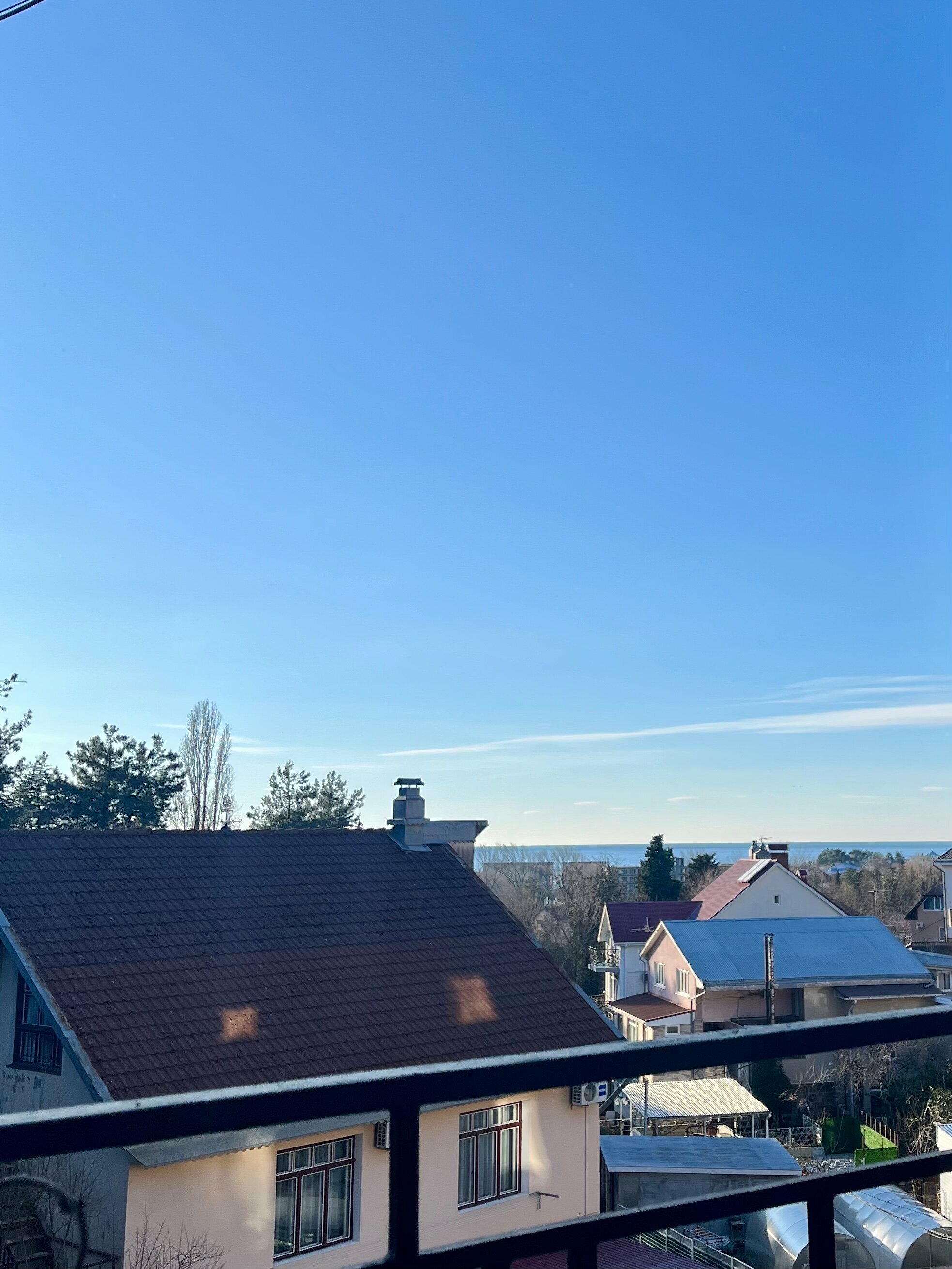 Двухместный номер с 2 отдельными кроватями, вид на море