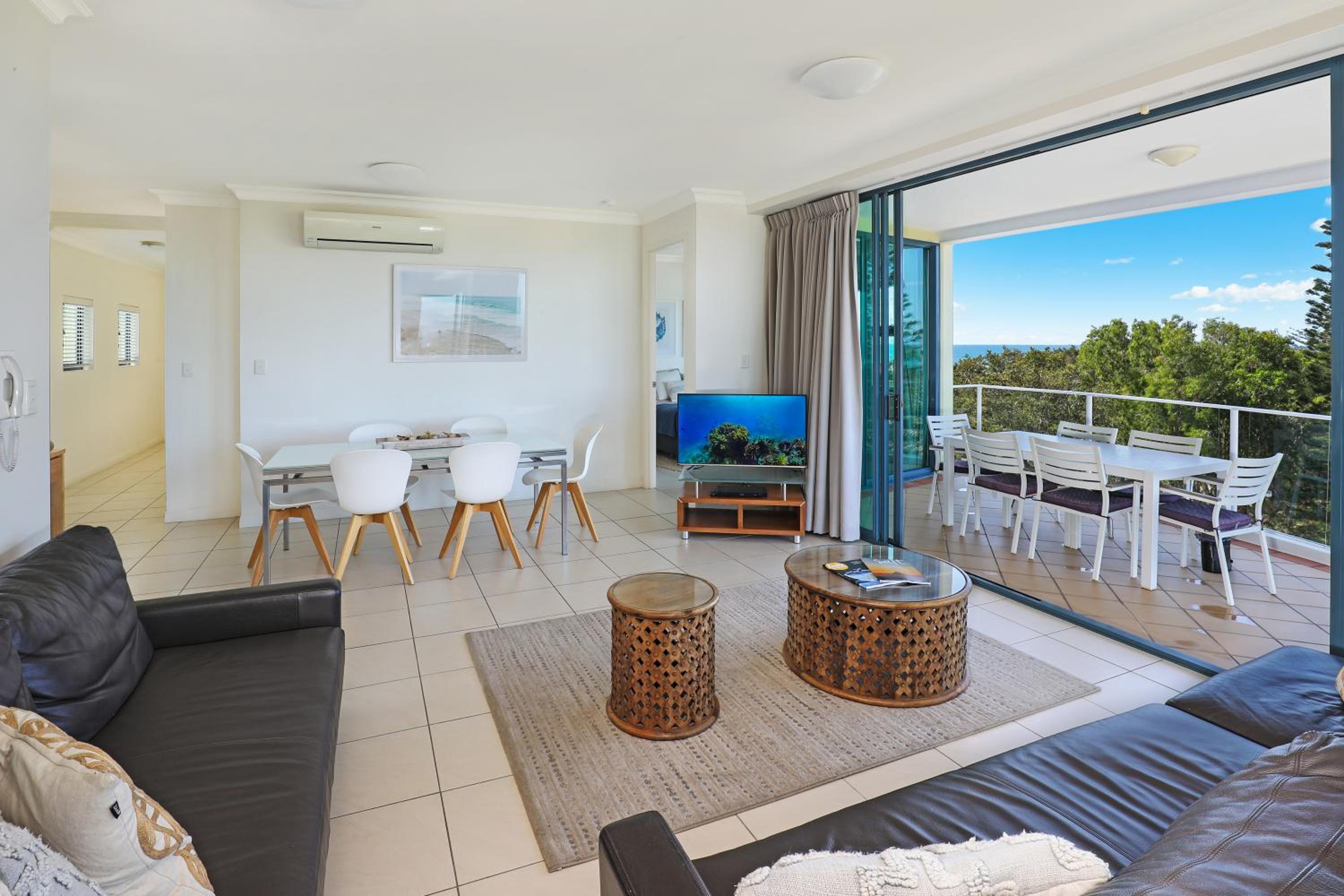Three-Bedroom Apartment with Ocean View