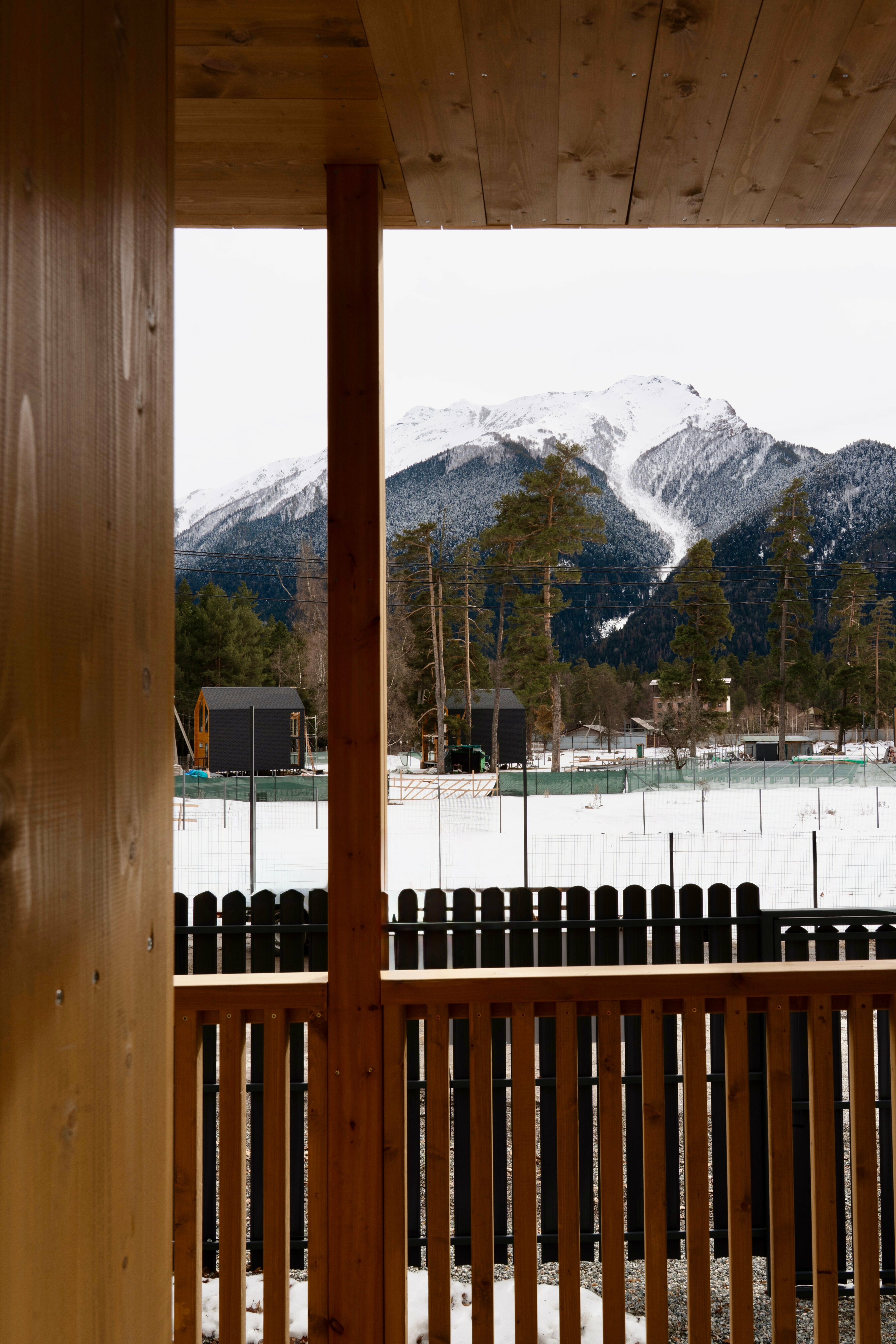 Коттедж с видом на горы