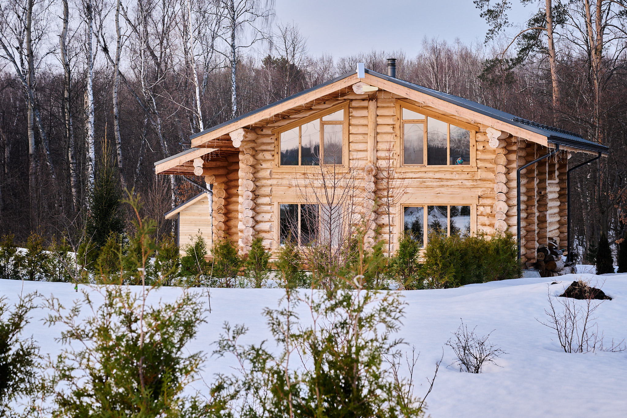 Кедровый дом-сруб "ГЛАВНЫЙ"