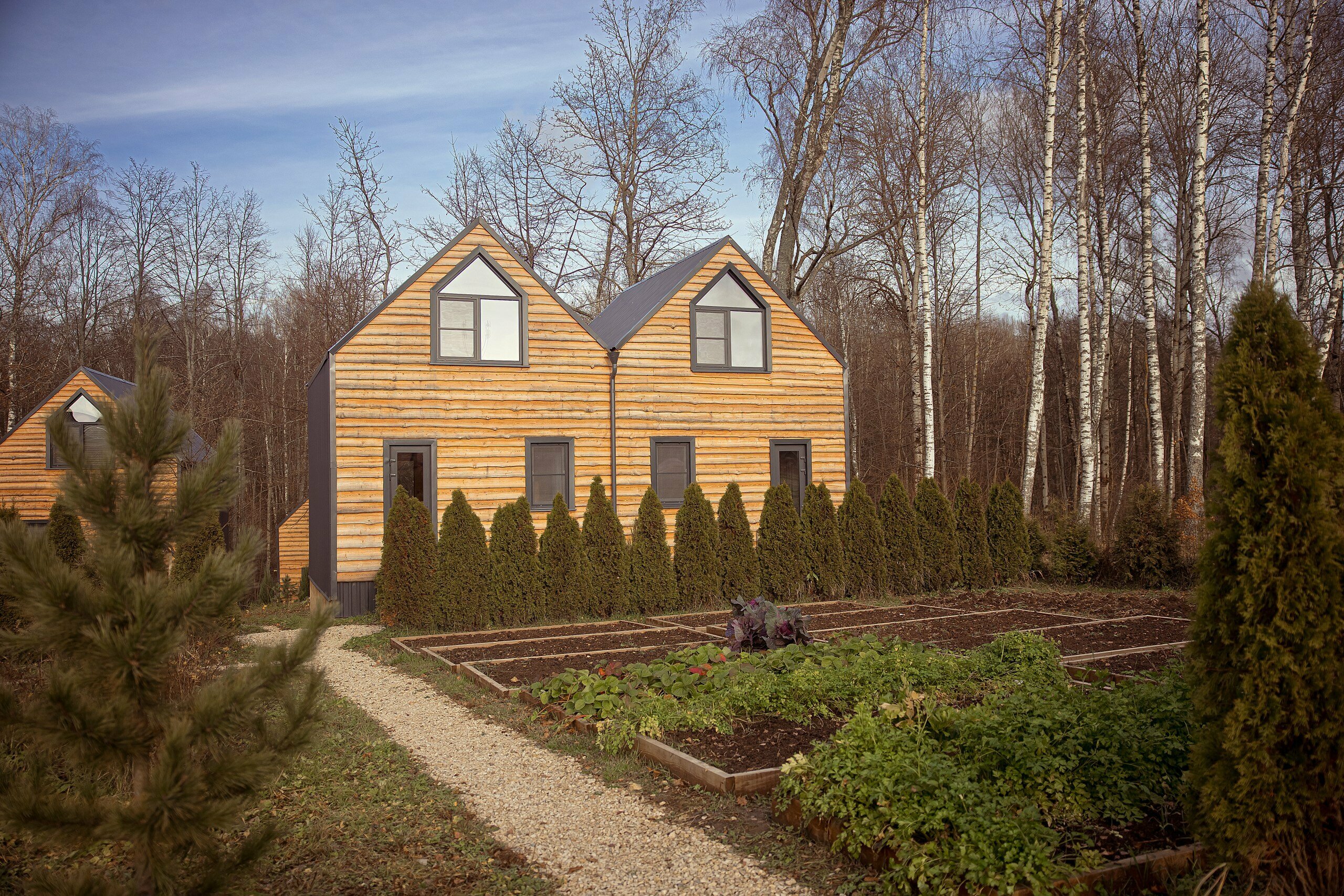 Кедровый дом-дуплекс "ГОРНЫЙ - 1"