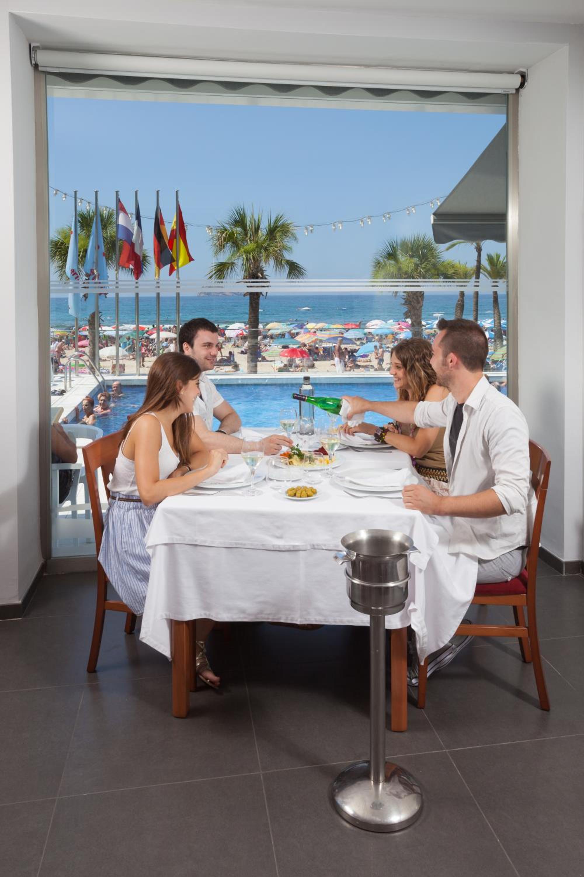 Twin Room with Extra bed and Side Sea View ( 2 Adults + 1 Child) 1 - 2 beds