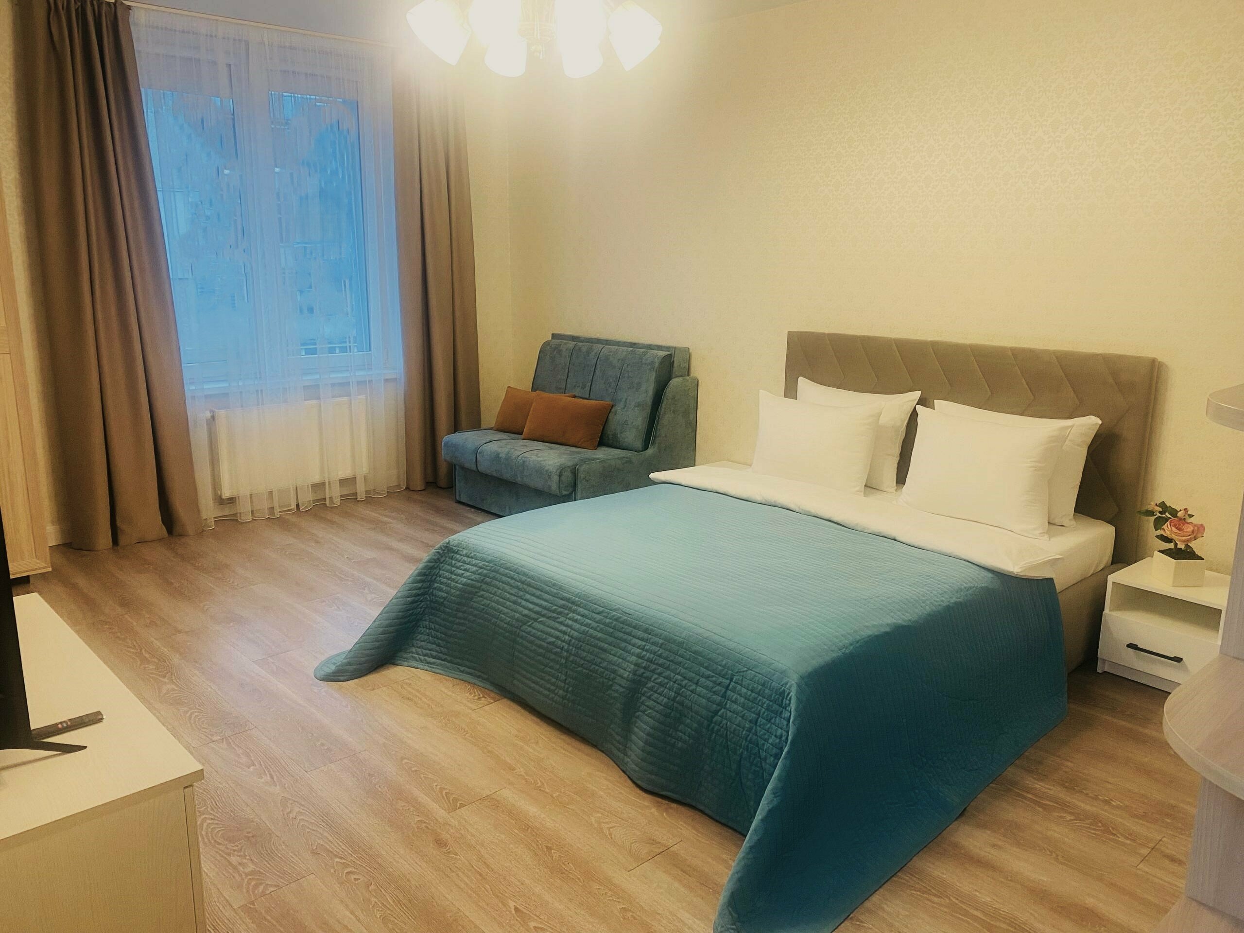 Апартаменты Премиум №3 с балконом( 2 комнаты)