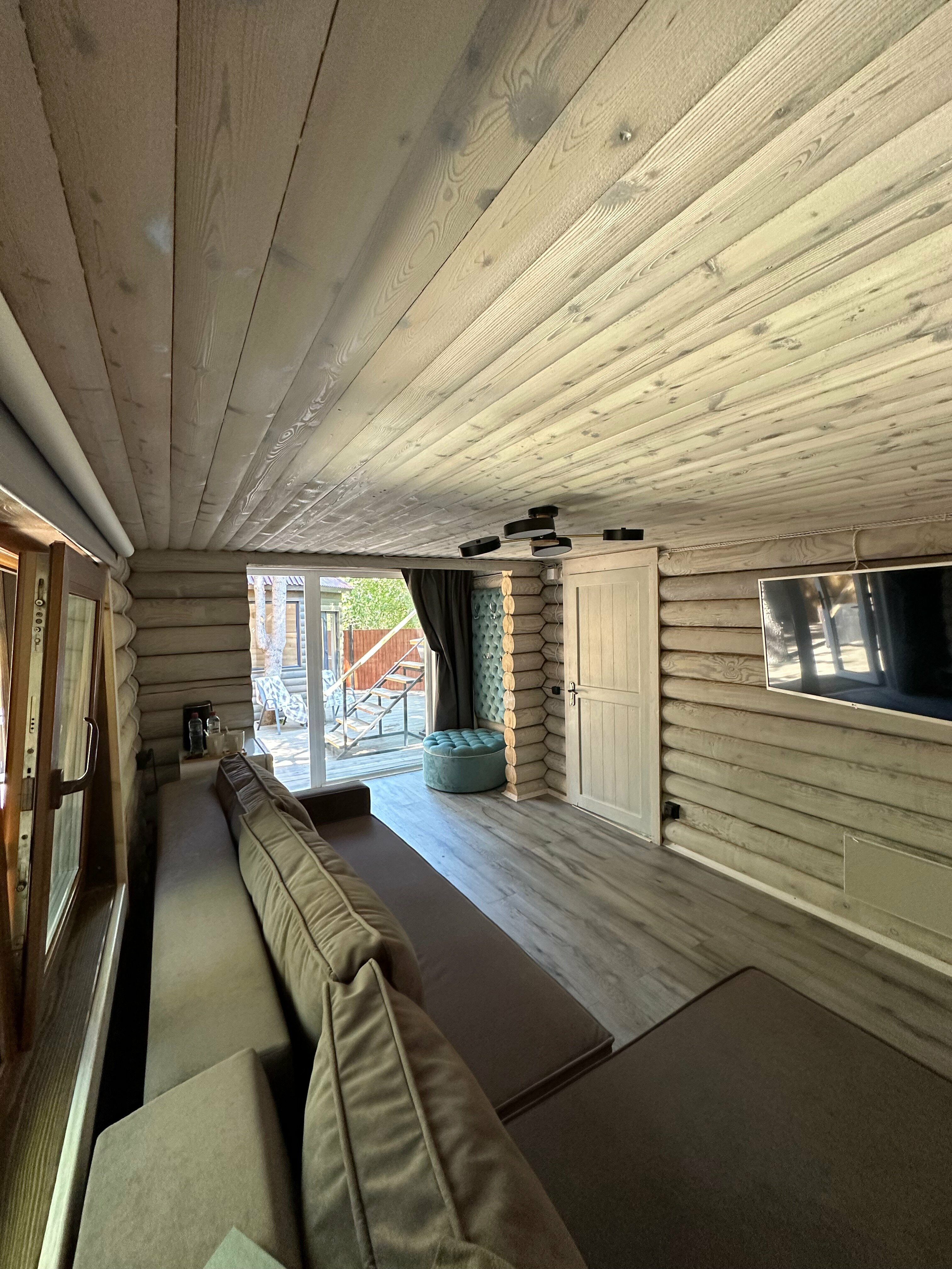 2 комнатный домик с террассой, беседкой, мангалом