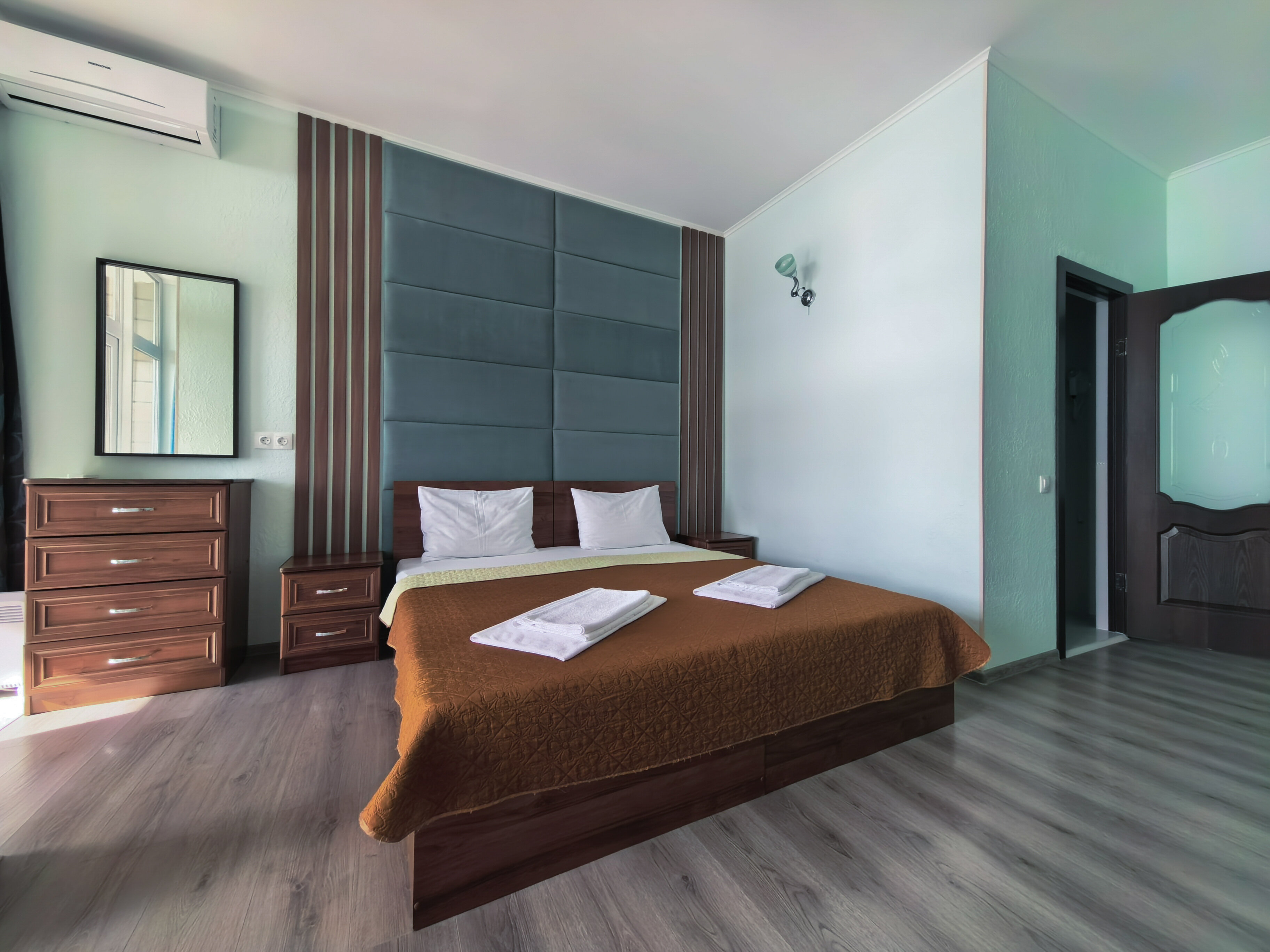 Двухместный номер с 1 кроватью или 2 отдельными кроватями, вид на море