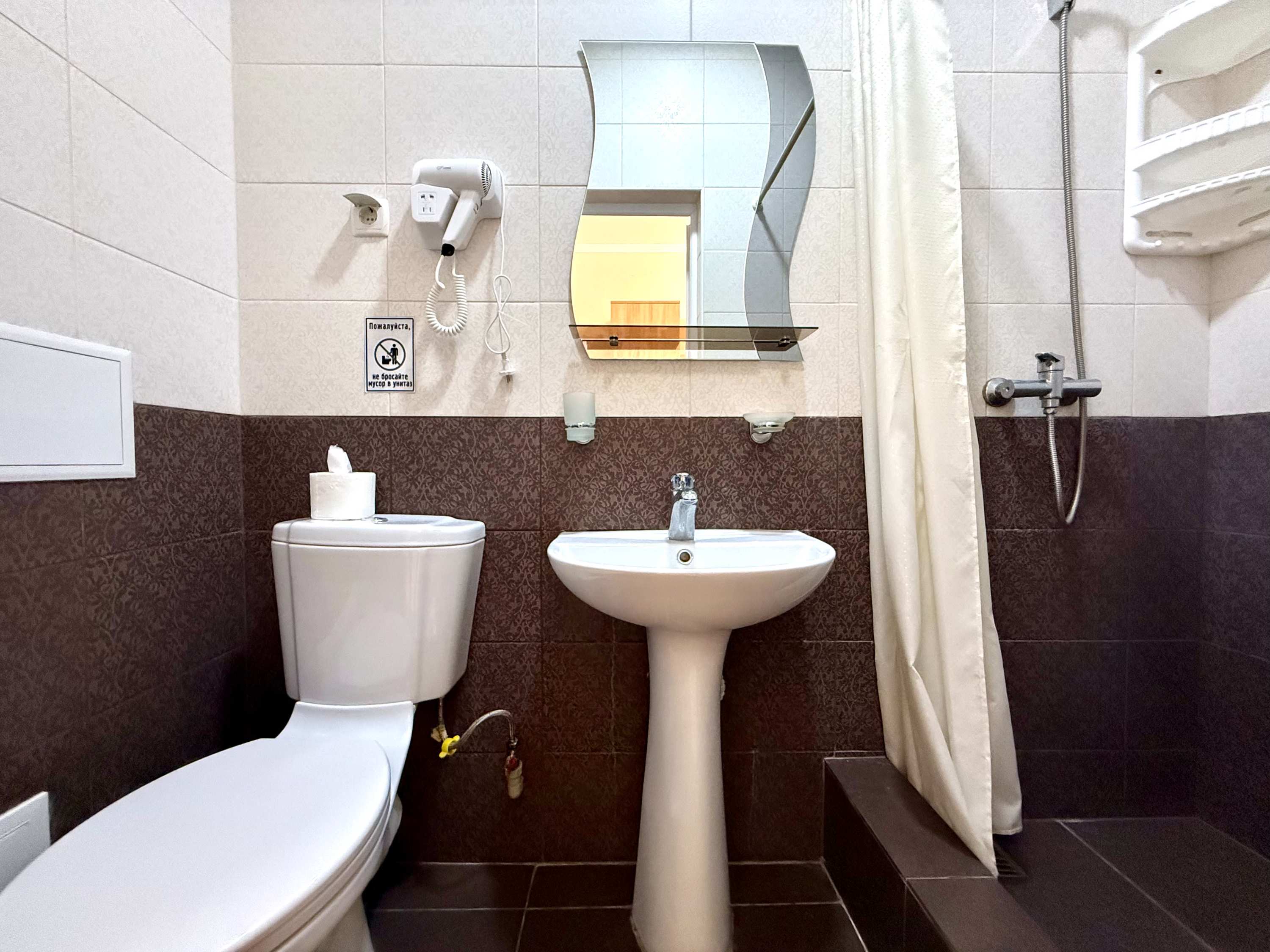 Большой двухместный номер с 1 кроватью