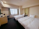 Twin Room Smoking в Nissei Hotel Fukuoka