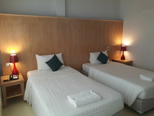 Deluxe Twin Room в S2s Queen Trang Hotel