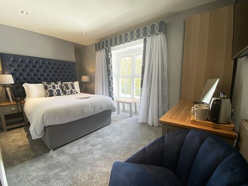 Стандартный двухместный номер с 1 двуспальной кроватью, 1 двуспальная кровать, вид на сад в Aberdunant Hall