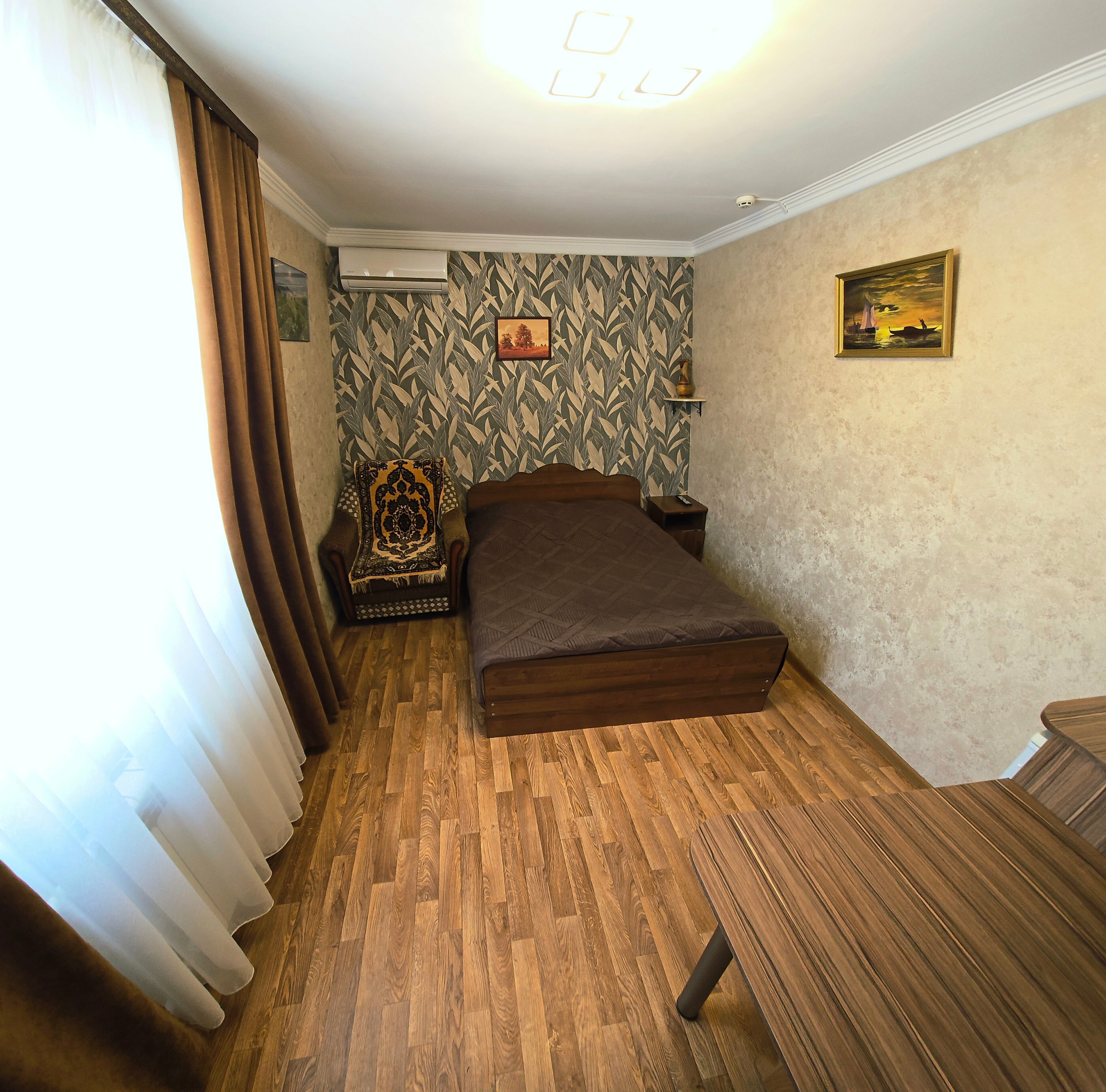 Семейный двухместный номер с 1 кроватью