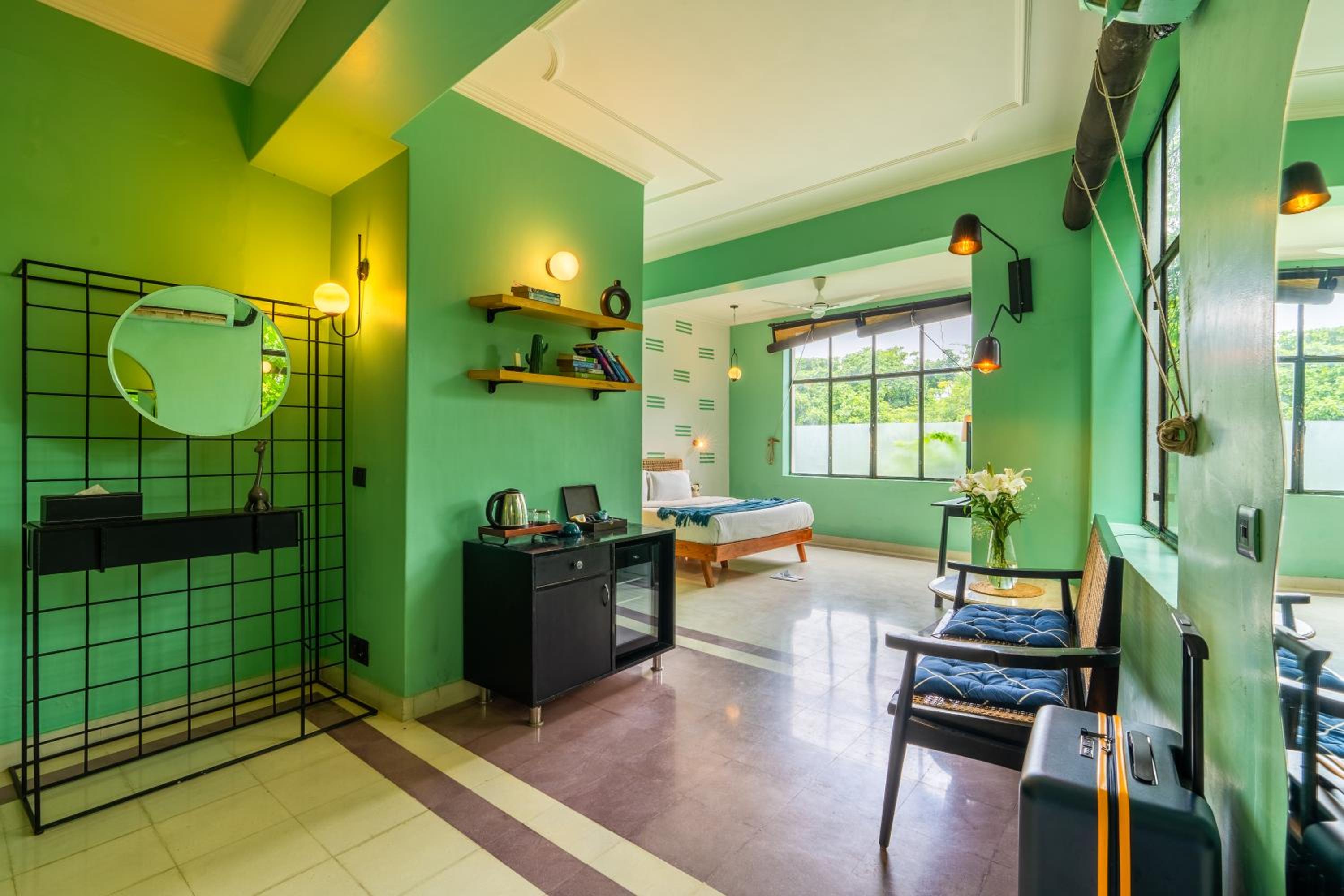 Studio with Garden View