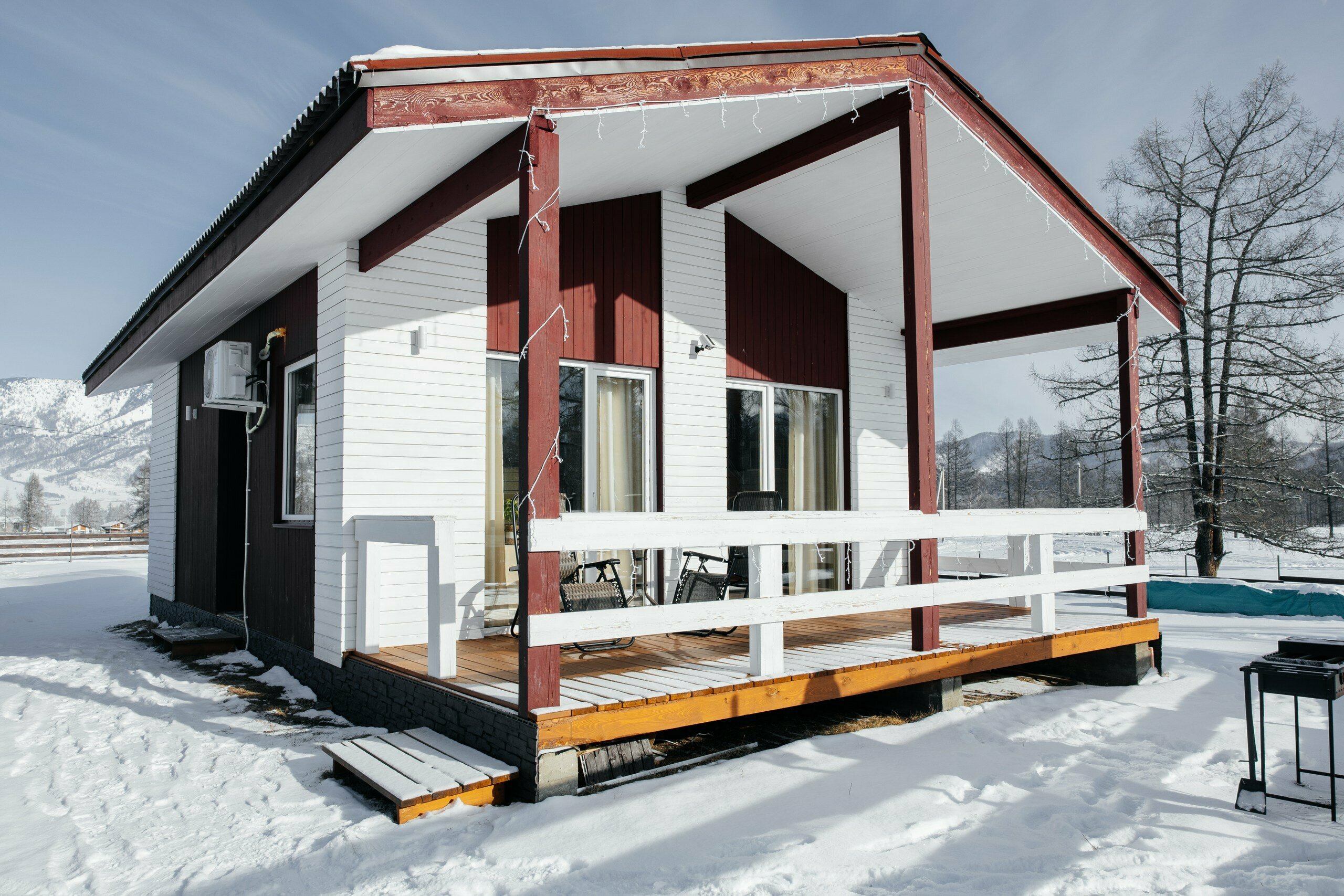 Дом с видом на горы