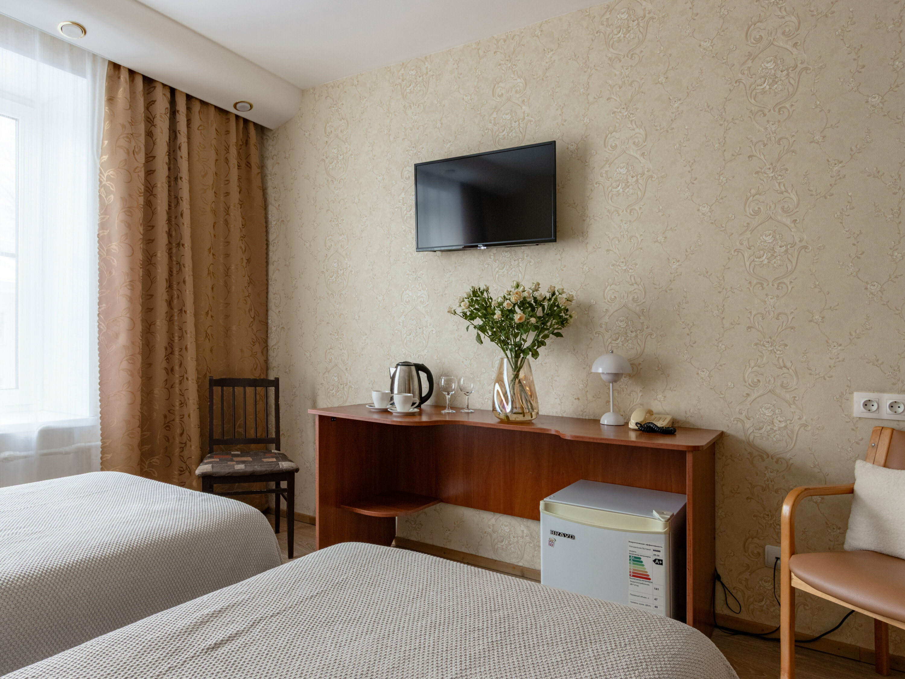 Стандартный номер с 1 или 2 кроватями