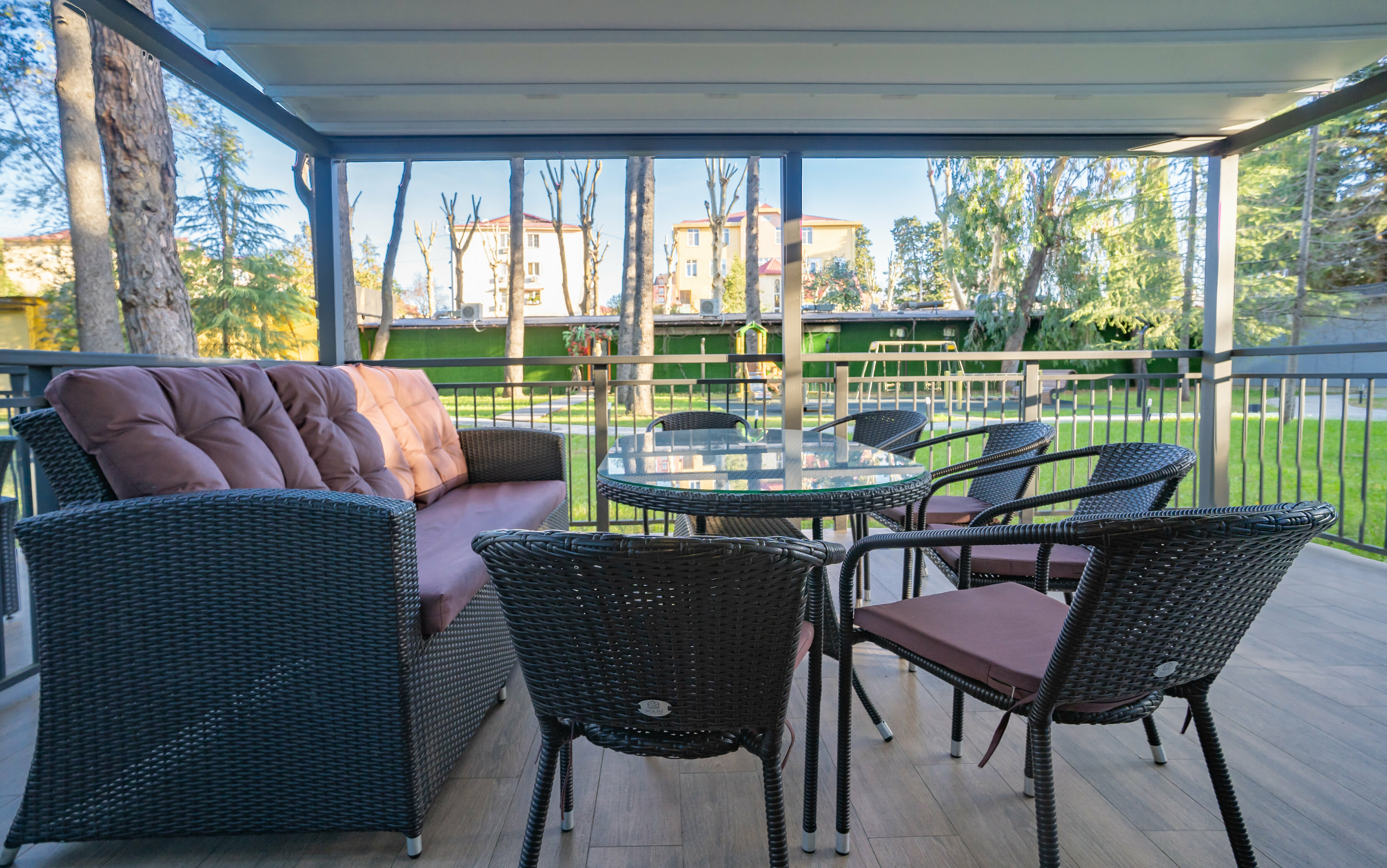 Люкс с террасой семейный