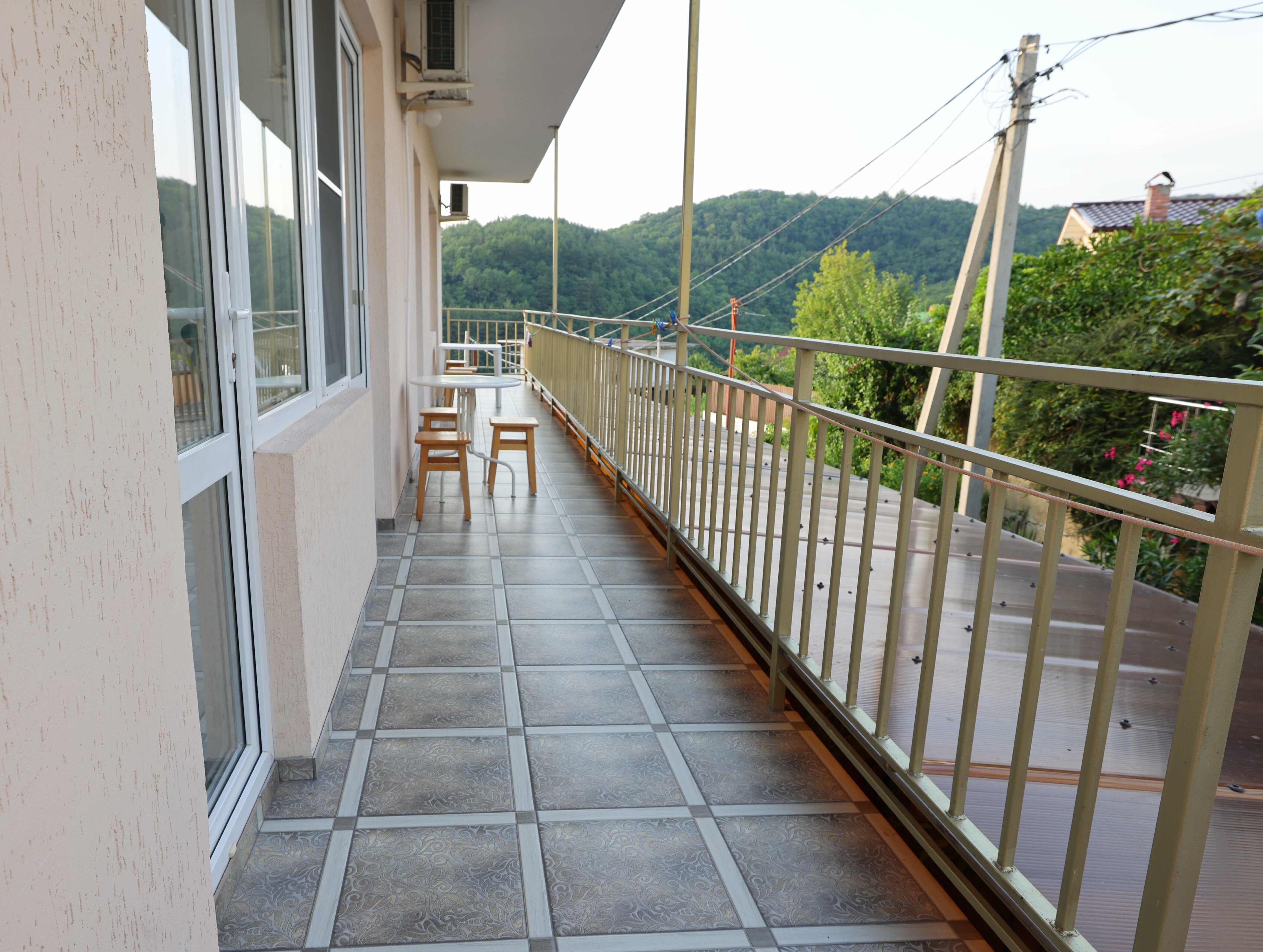 Двухместный номер с 2 отдельными кроватями и балконом