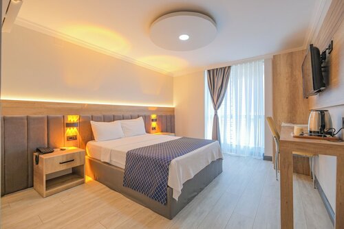 Стандартный двухместный номер с 1 двуспальной кроватью в Kar Hotel Mersin