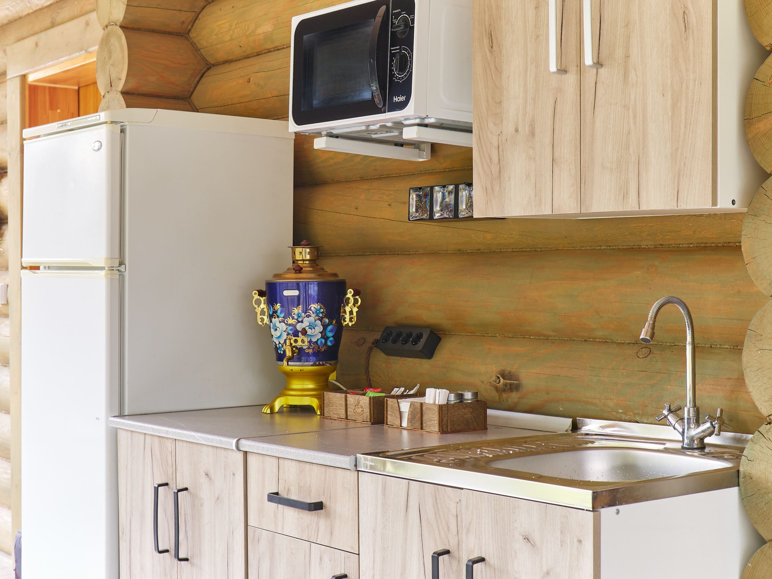 Дом с баней у озера