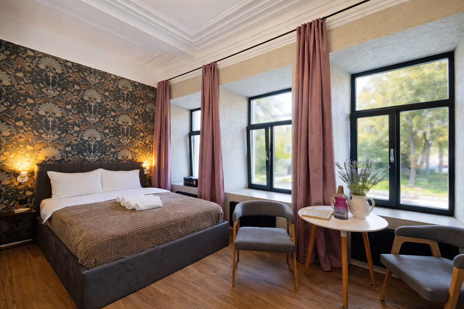 Однокомнатные апартаменты люкс с видом на монастырь