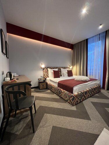 Двухместный номер с 1 кроватью и балконом