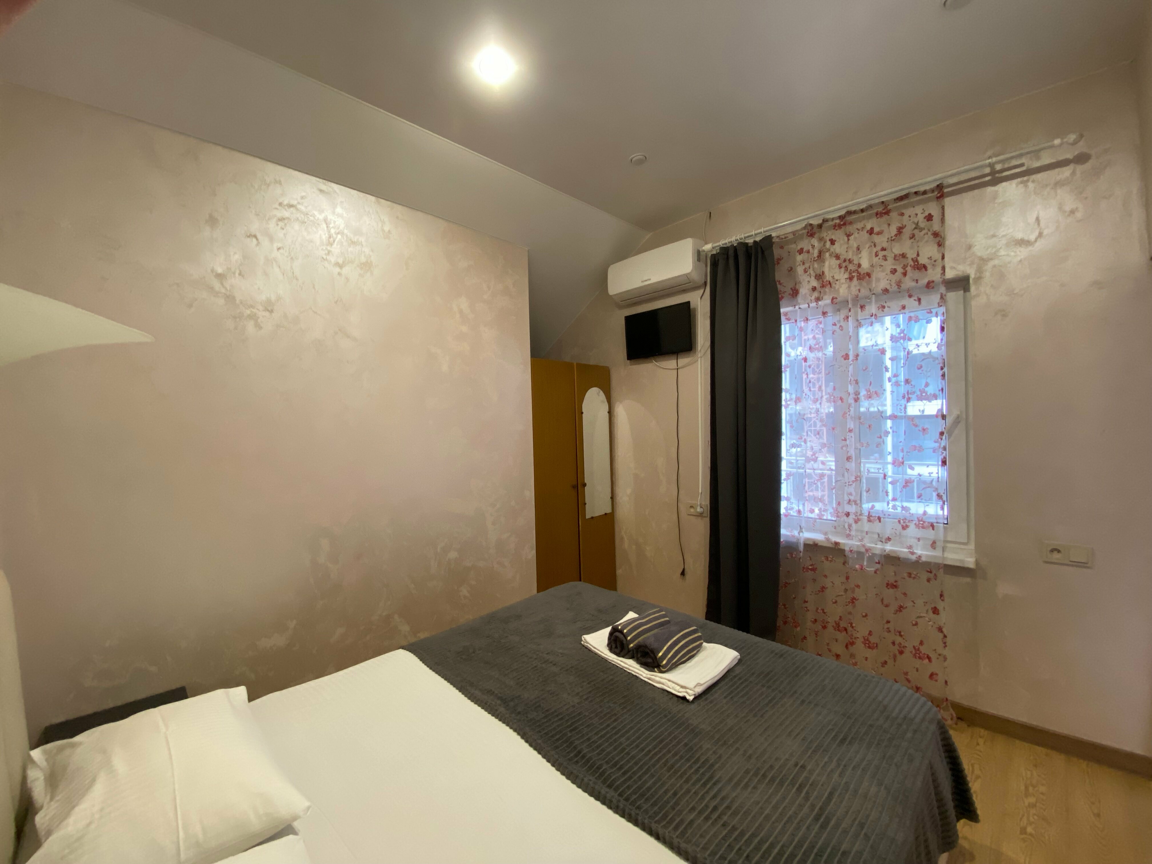 Двухместный номер с 1 кроватью и балконом