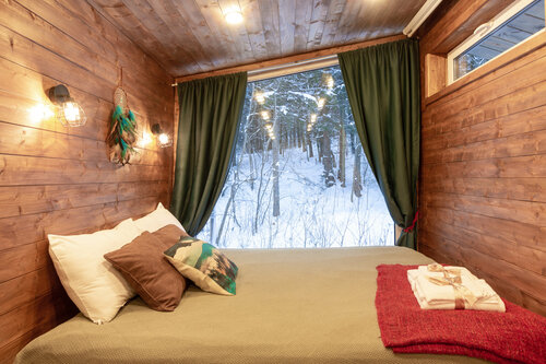 Большой двухместный номер с 1 кроватью в Дикие Ели