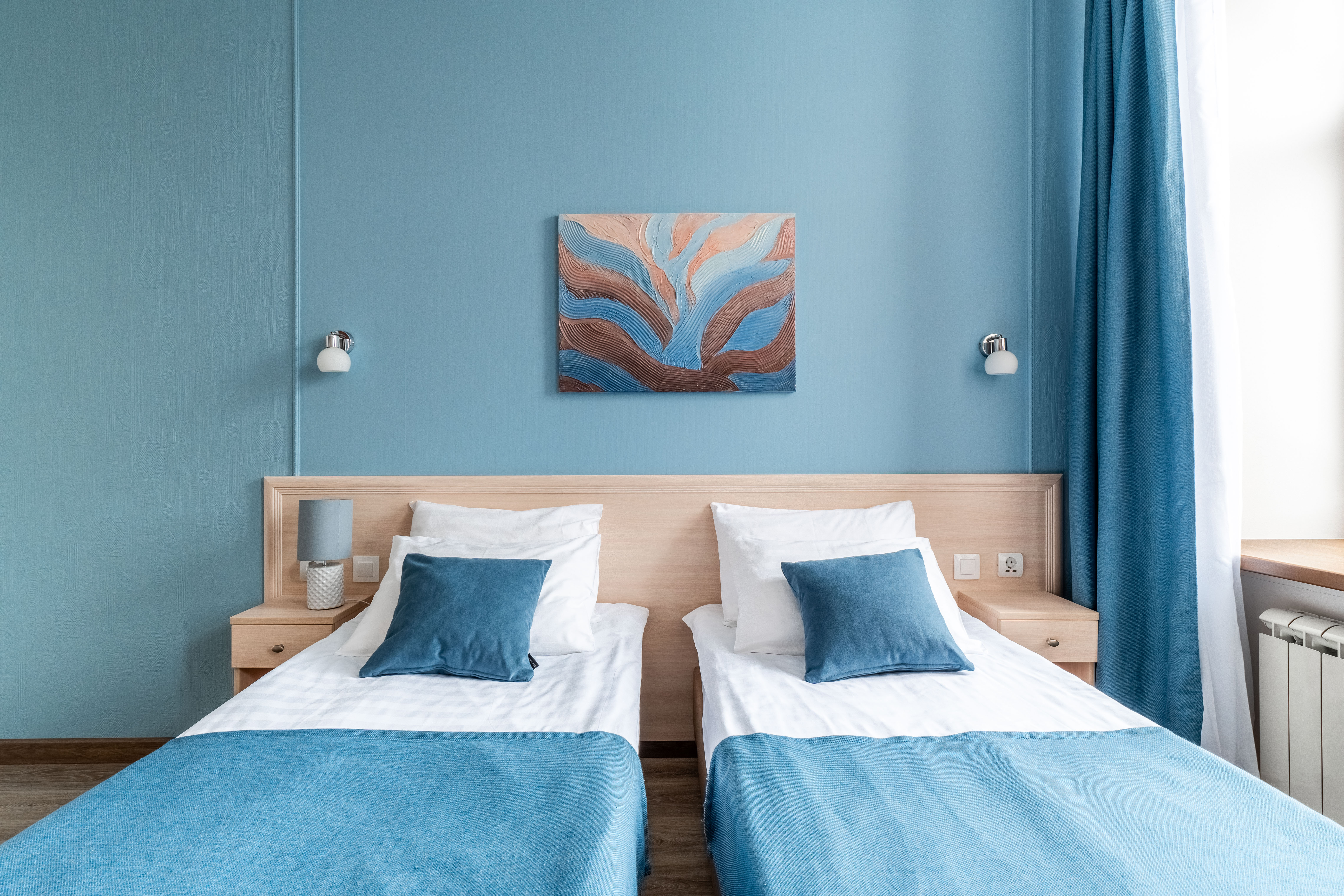 Стандартный двухместный номер с 1 кроватью или 2 отдельными кроватями