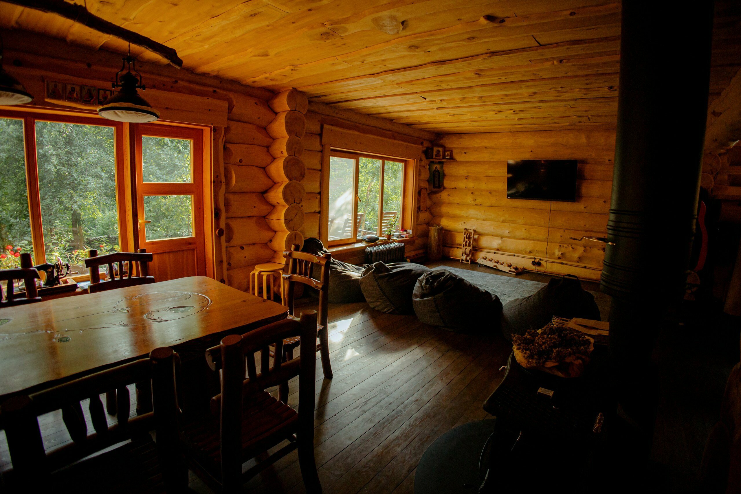 Кедровый дом-сруб "ГЛАВНЫЙ"