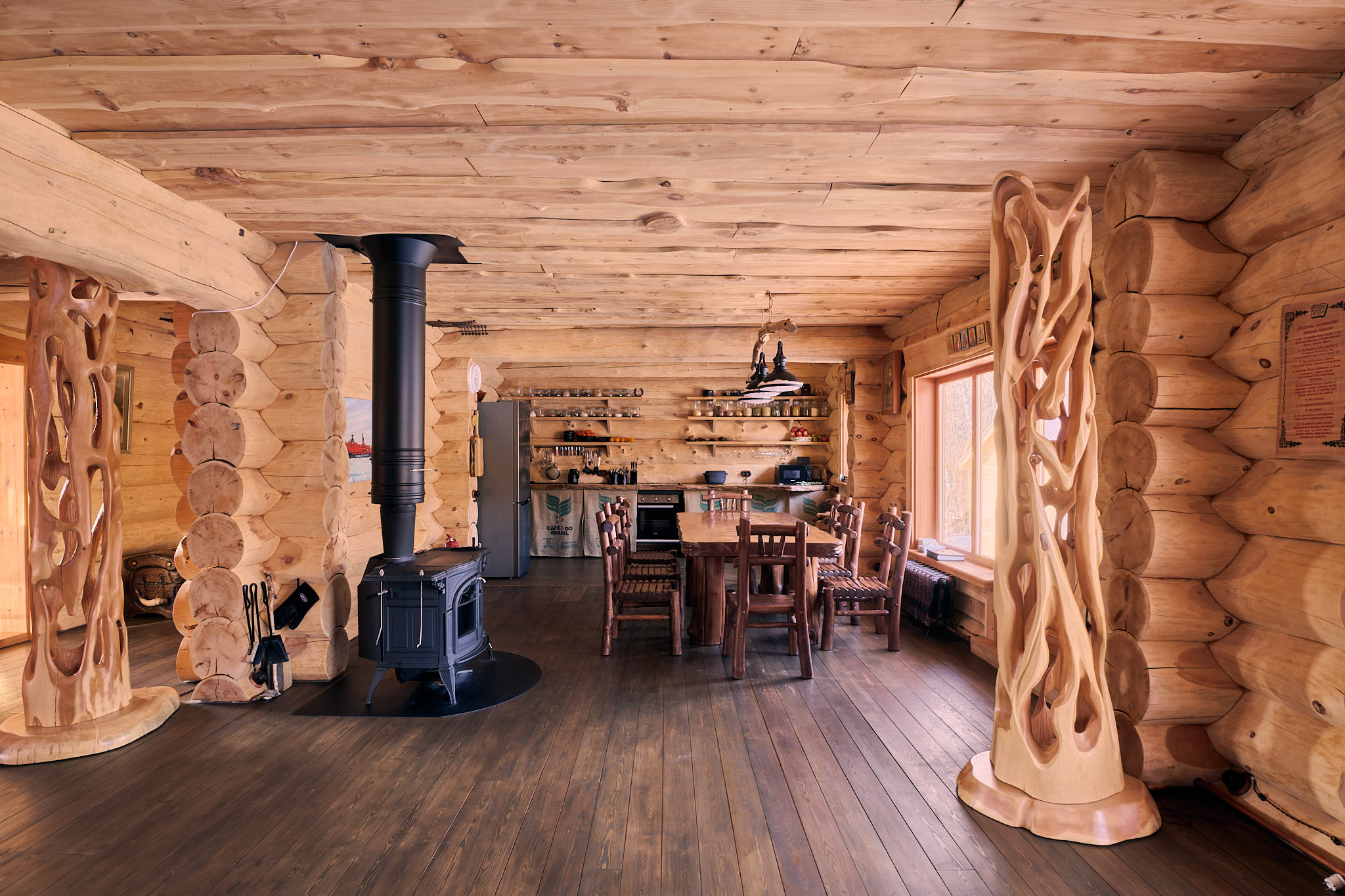 Кедровый дом-сруб "ГЛАВНЫЙ"