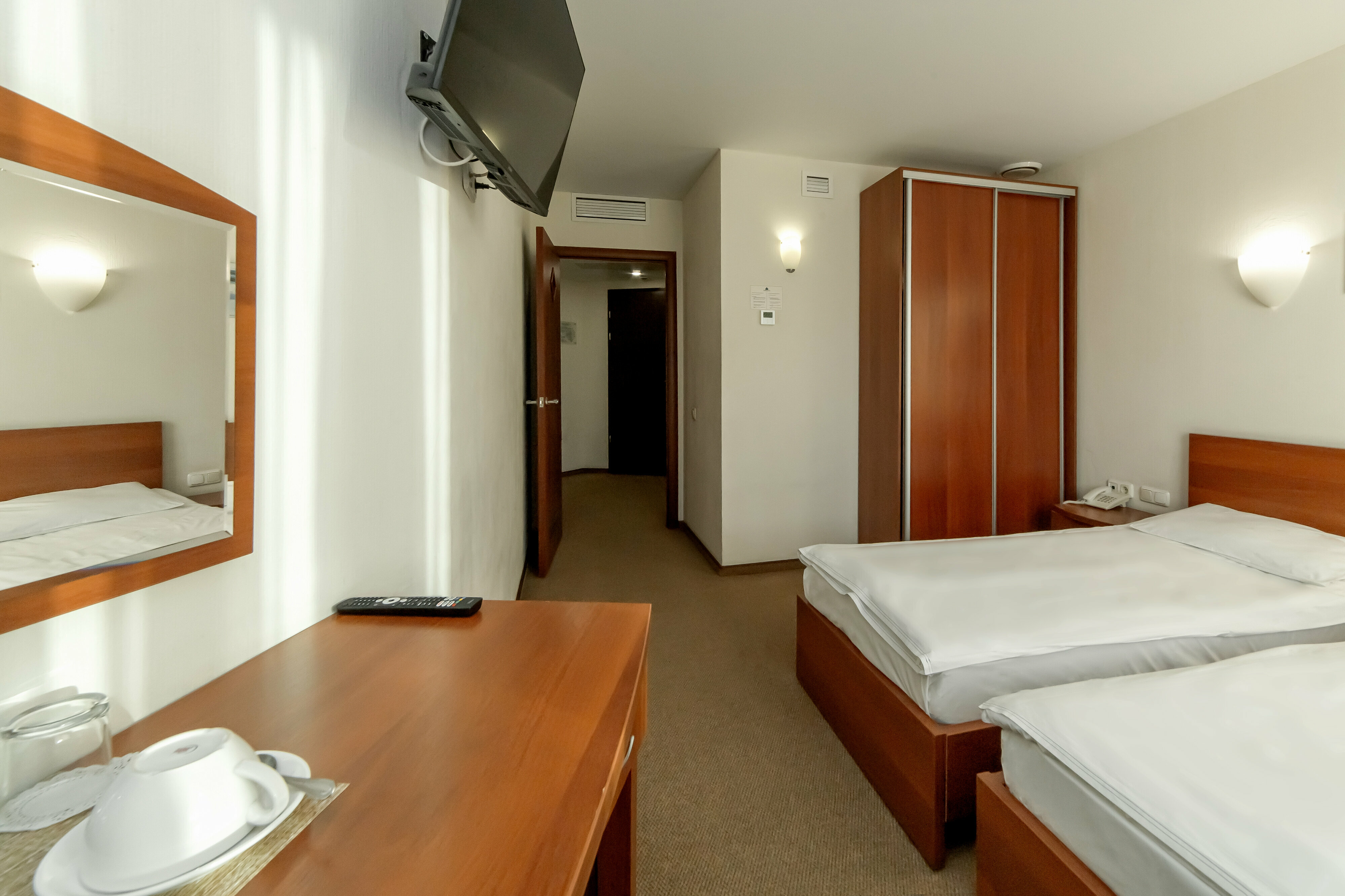 Стандартный двухместный номер с 1 кроватью или 2 отдельными кроватями