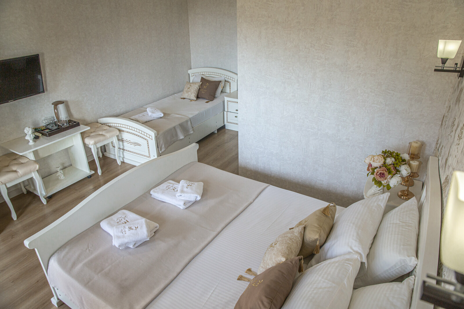 Семейный номер с видом на море