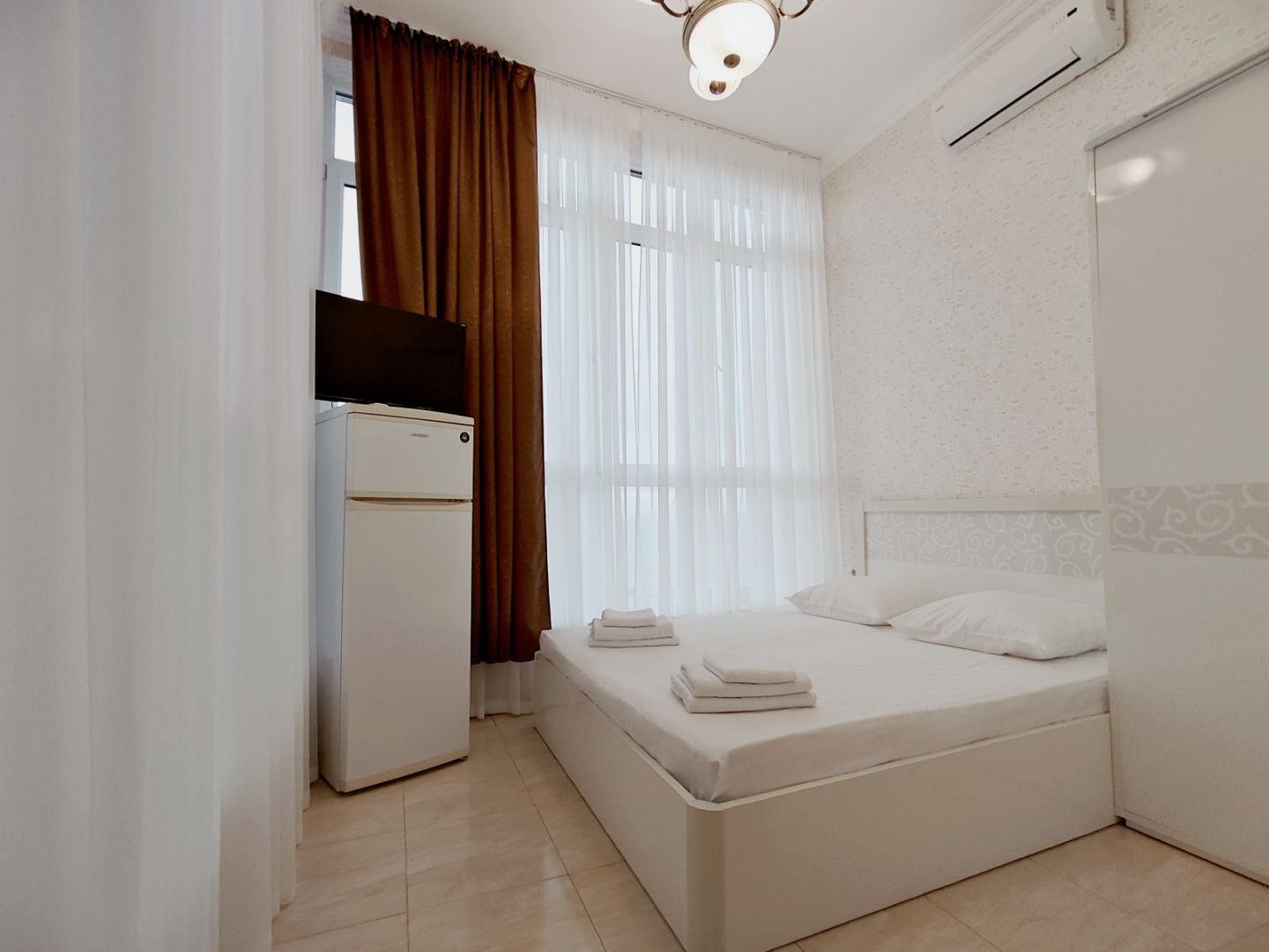 Двухместный номер с 1 кроватью и видом на море