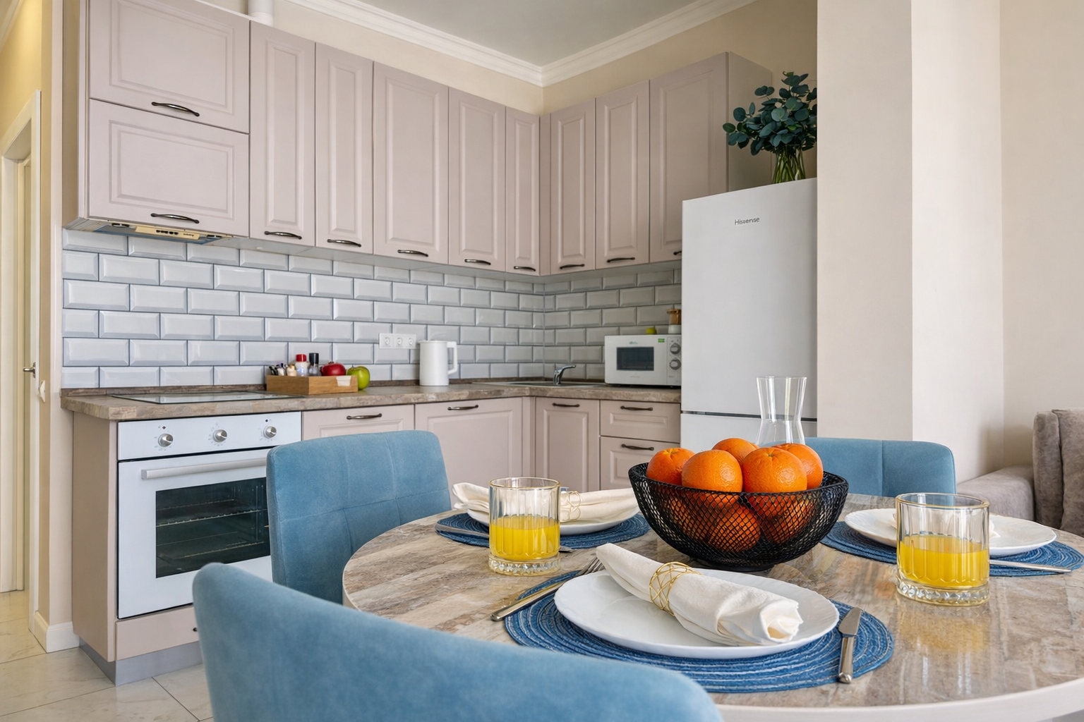 Люкс с видом на море и реку с балконом