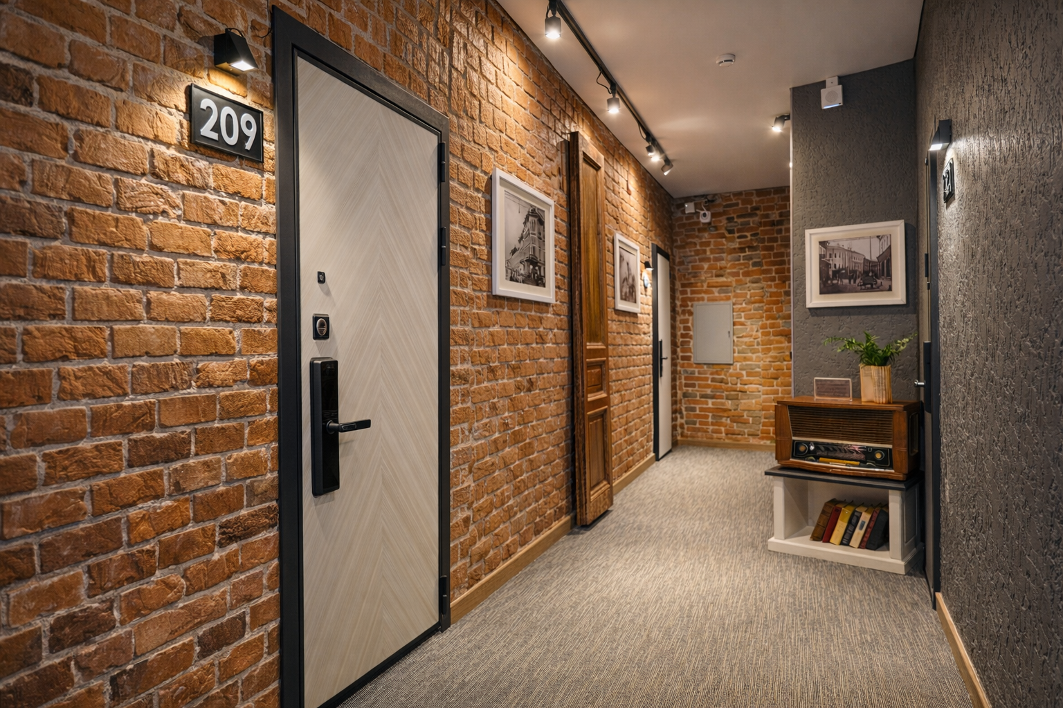 Двухкомнатный люкс с видом во двор