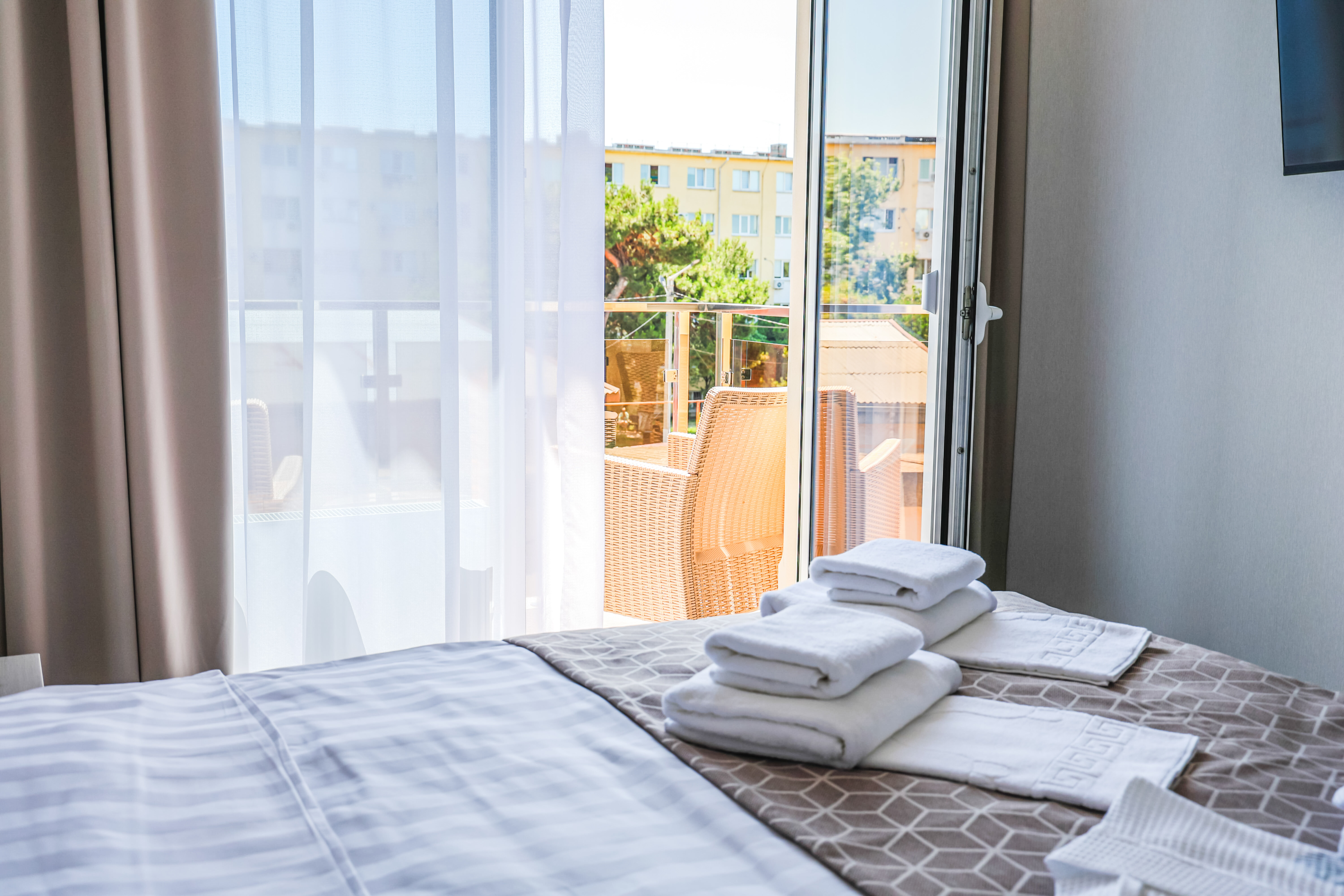 Двухместный люкс с диваном и балконом