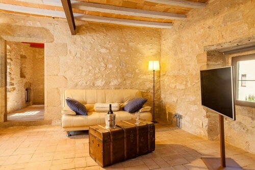 Люкс, 1 двуспальная кровать «Квин-сайз» в AS Palau dels Alemanys